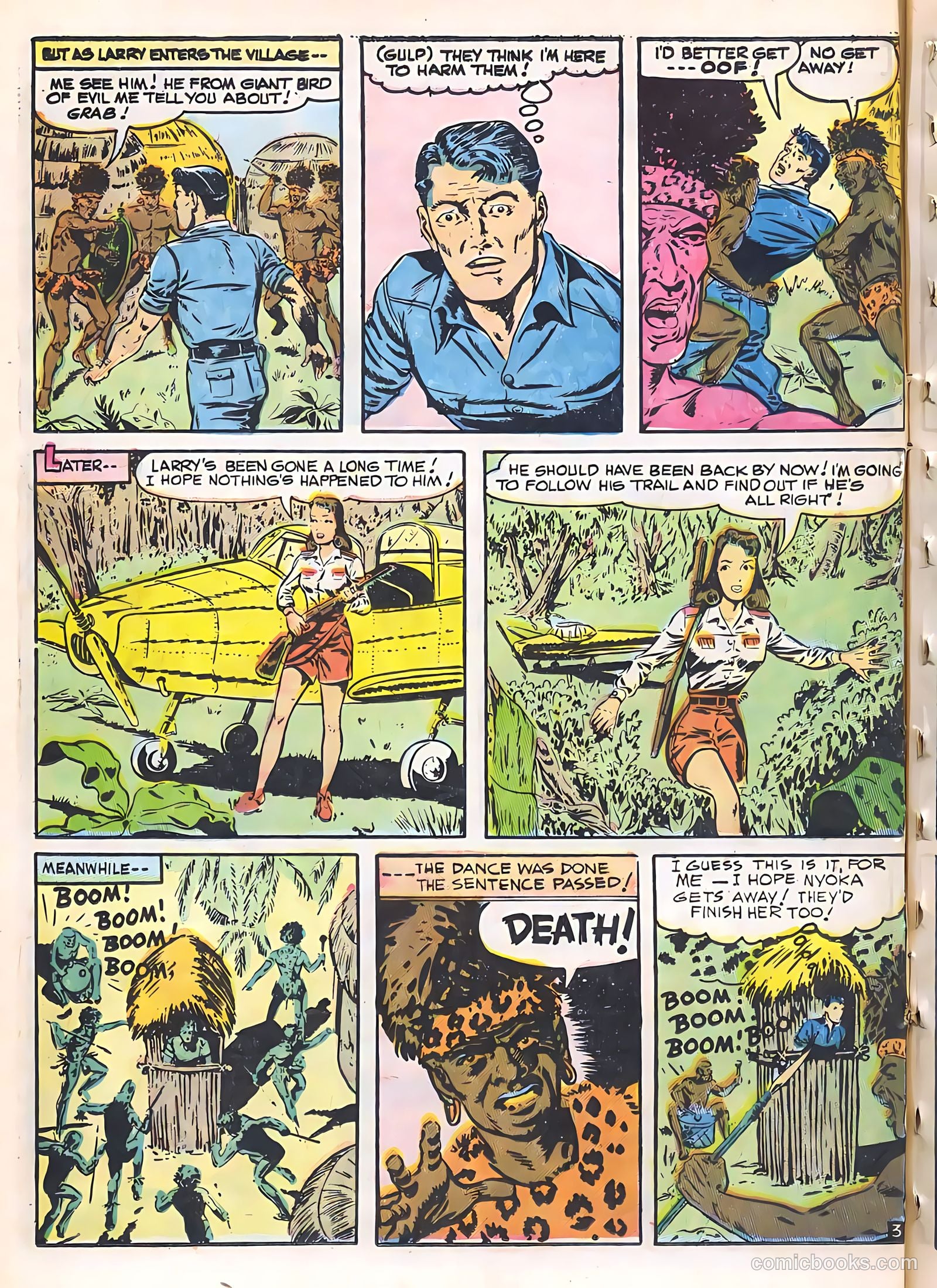Nyoka the Jungle Girl #15 — page 12 of 36