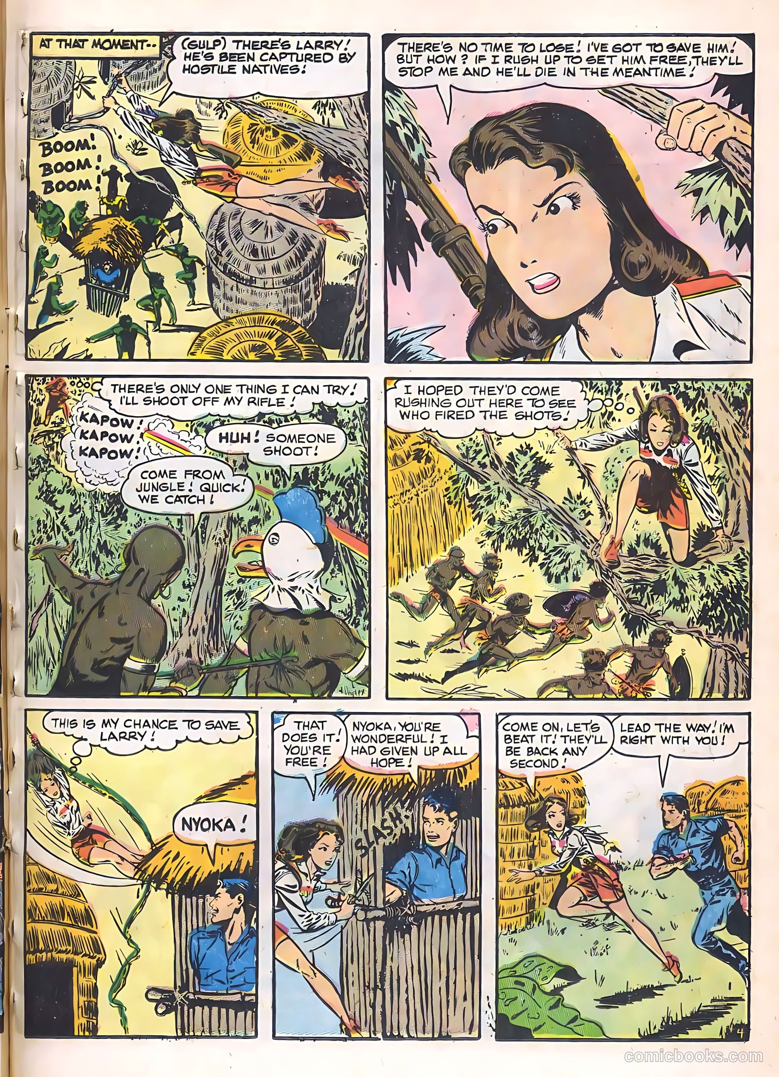 Nyoka the Jungle Girl #15 — page 13 of 36