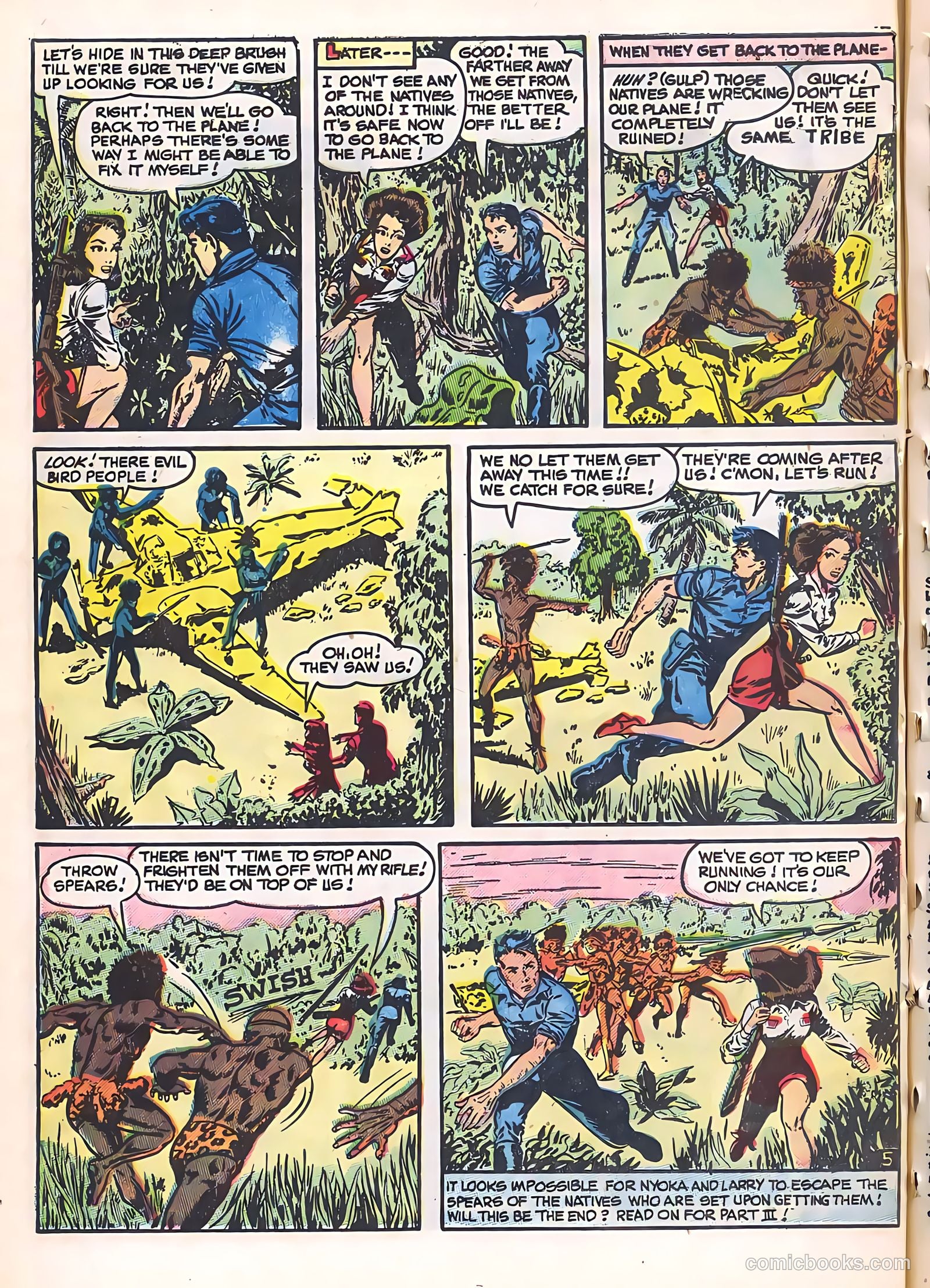 Nyoka the Jungle Girl #15 — page 14 of 36