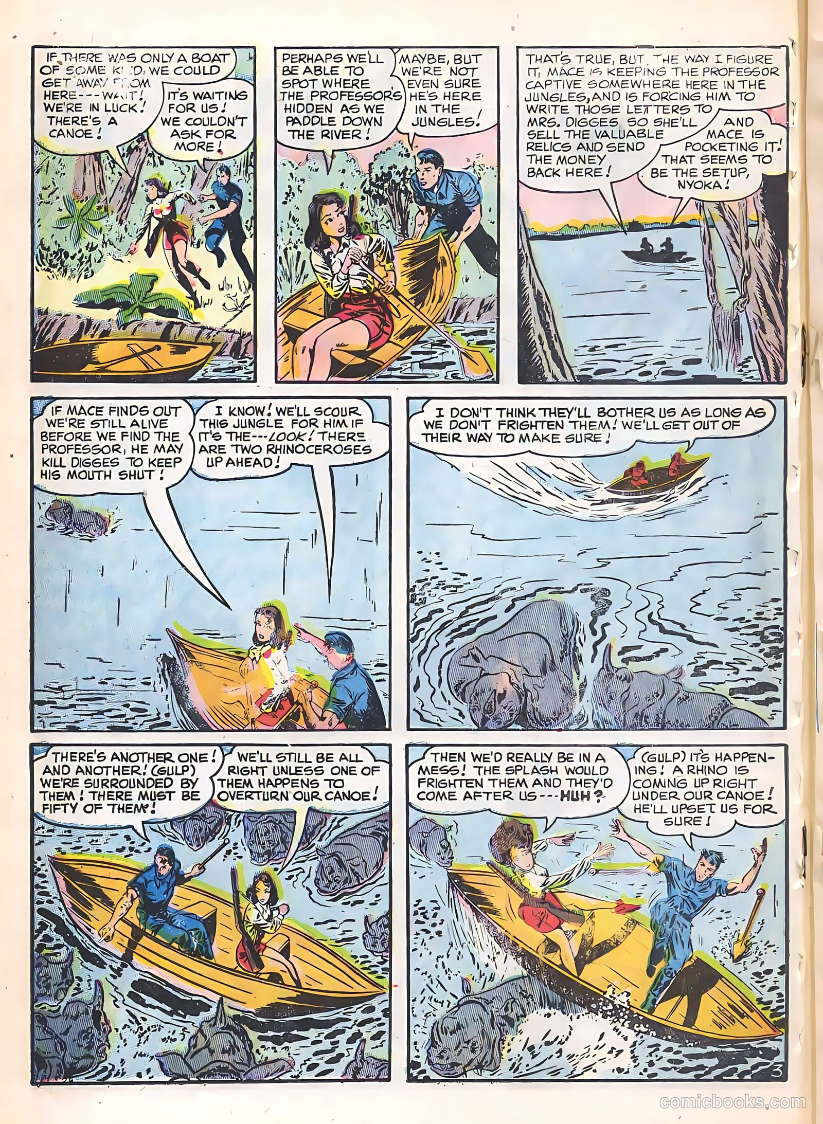 Nyoka the Jungle Girl #15 — page 18 of 36