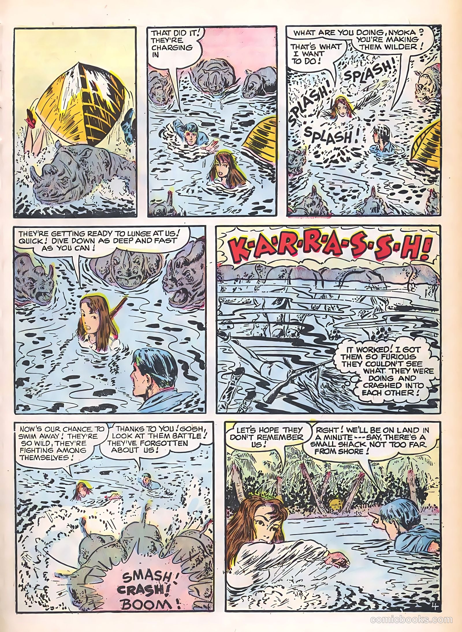 Nyoka the Jungle Girl #15 — page 19 of 36
