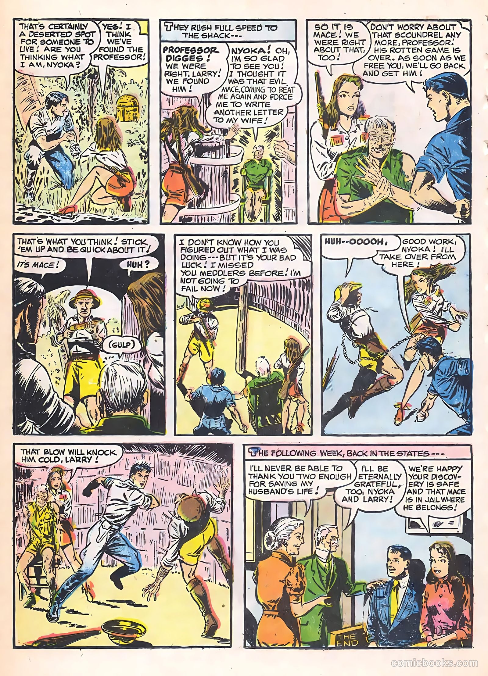 Nyoka the Jungle Girl #15 — page 20 of 36