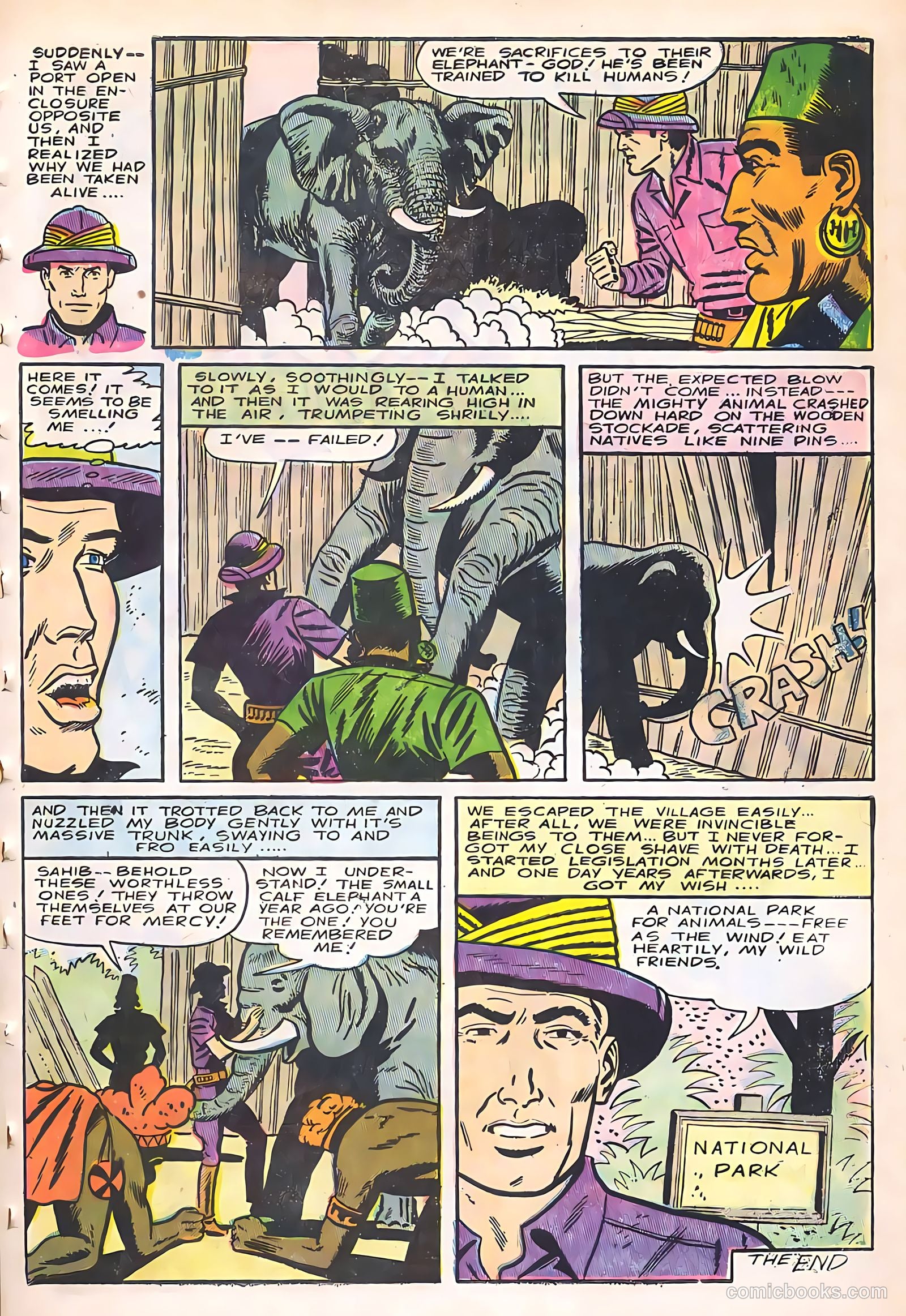 Nyoka the Jungle Girl #15 — page 33 of 36