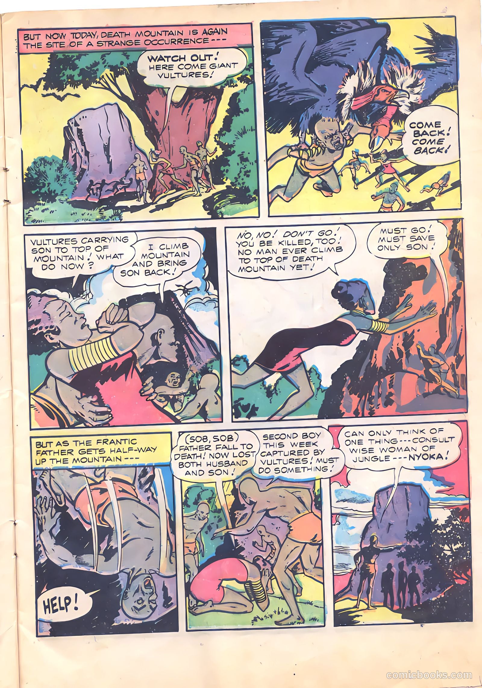 Nyoka the Jungle Girl #16 — page 5 of 36