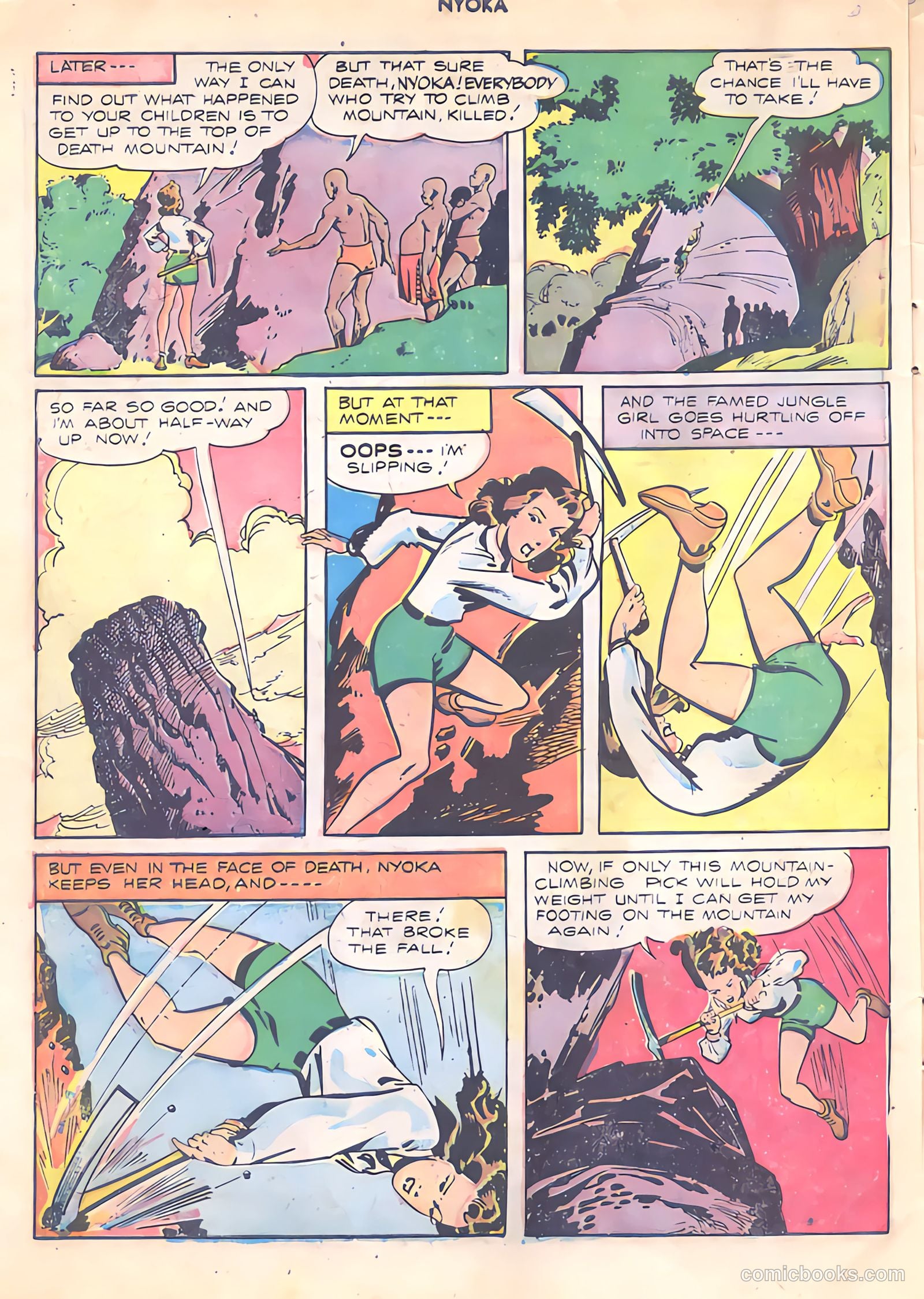 Nyoka the Jungle Girl #16 — page 6 of 36