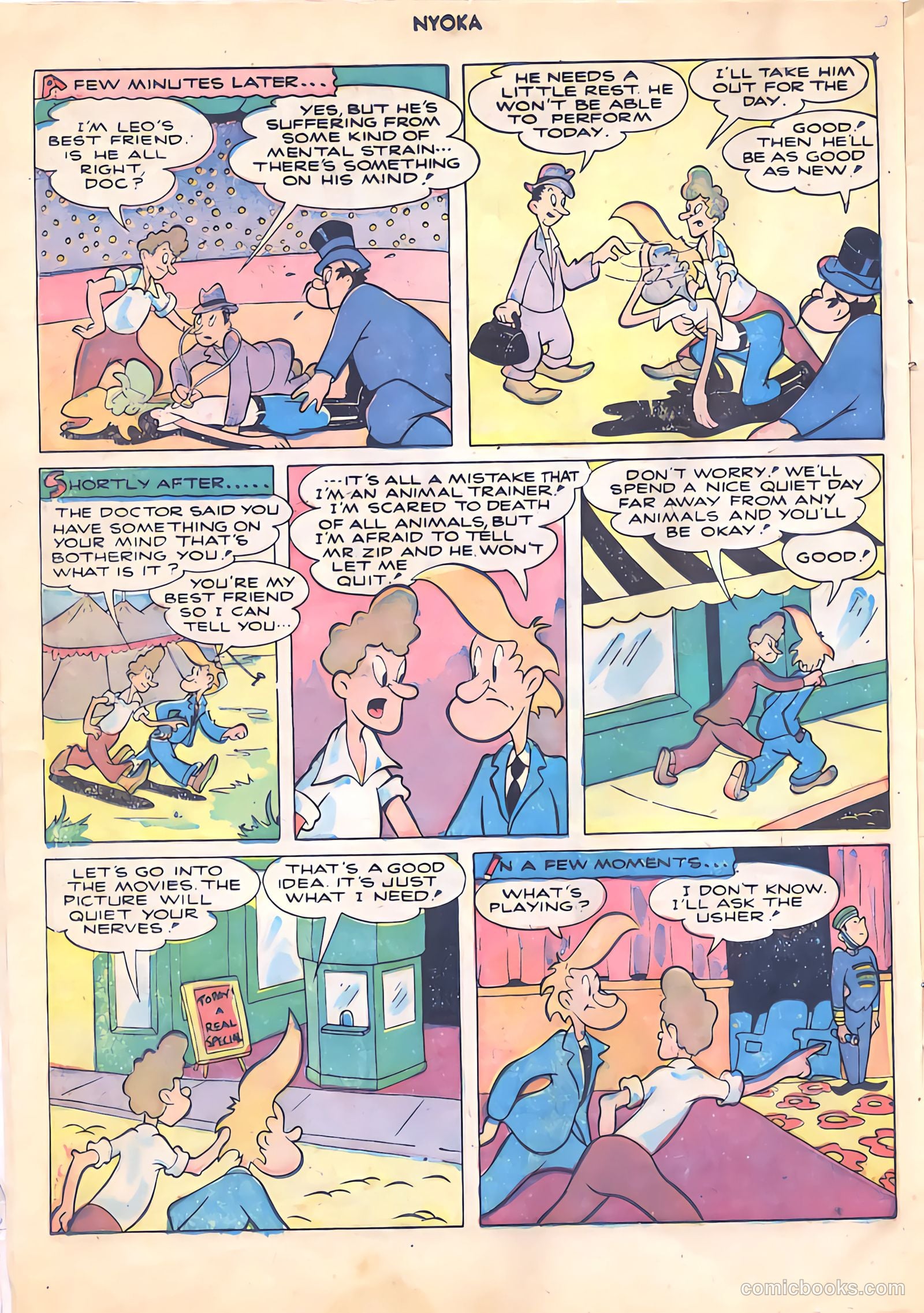 Nyoka the Jungle Girl #16 — page 12 of 36
