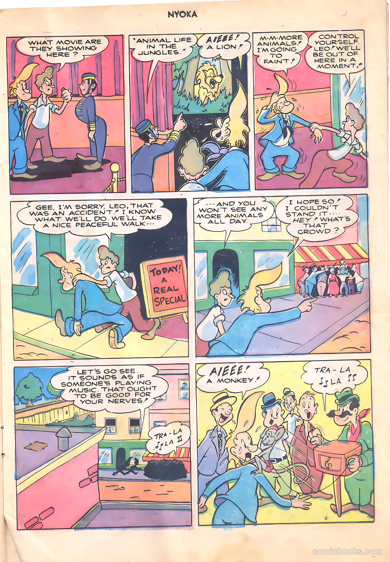 Nyoka the Jungle Girl #16 — page 13 of 36