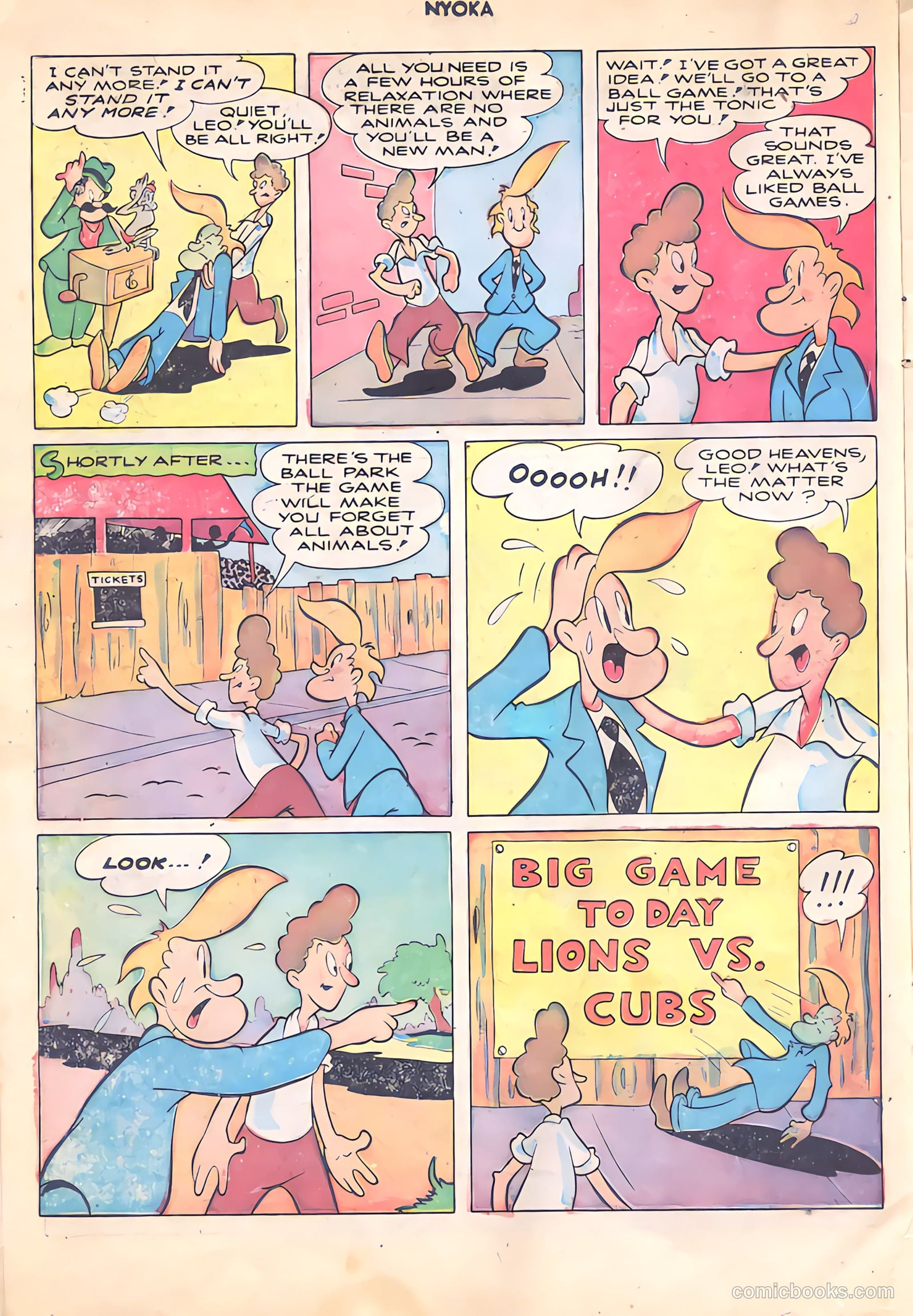 Nyoka the Jungle Girl #16 — page 14 of 36