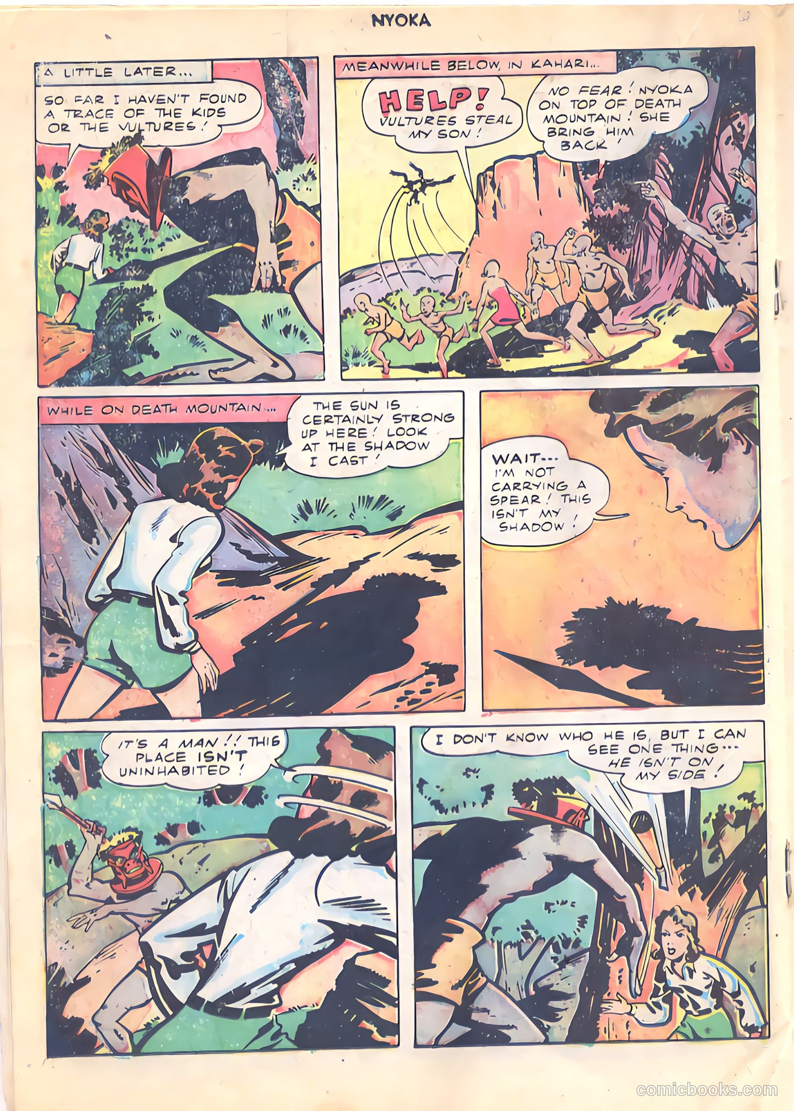 Nyoka the Jungle Girl #16 — page 18 of 36