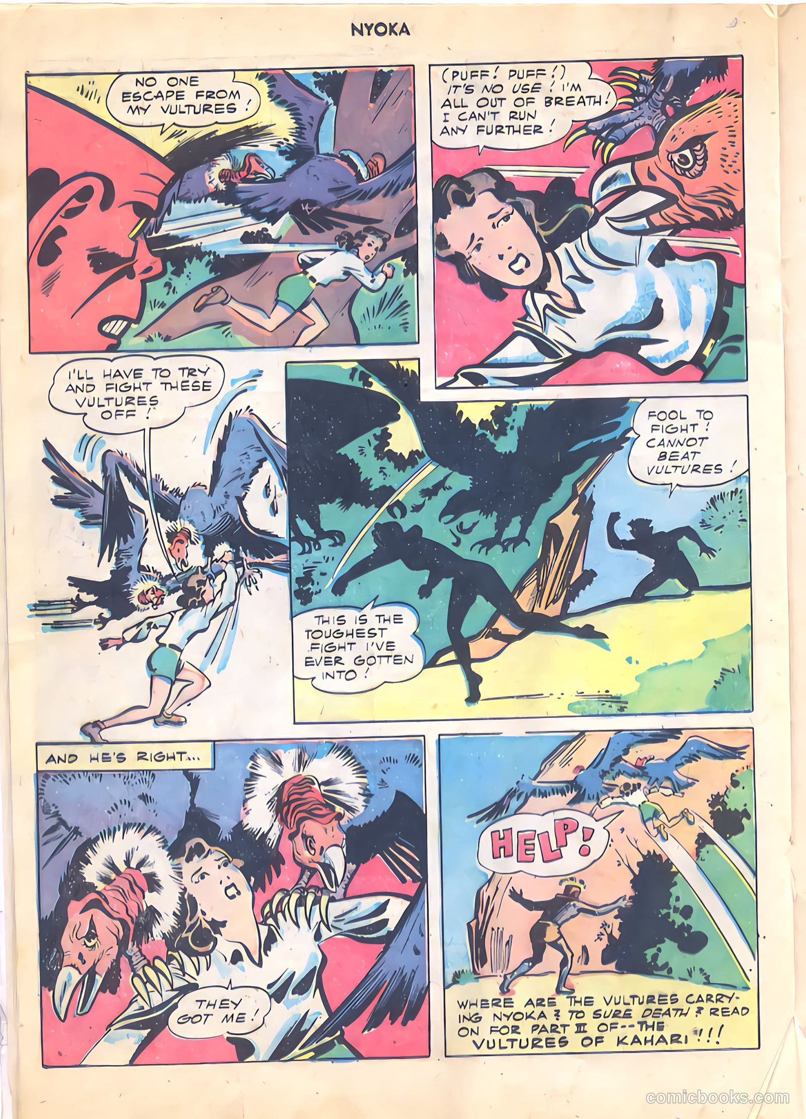 Nyoka the Jungle Girl #16 — page 20 of 36