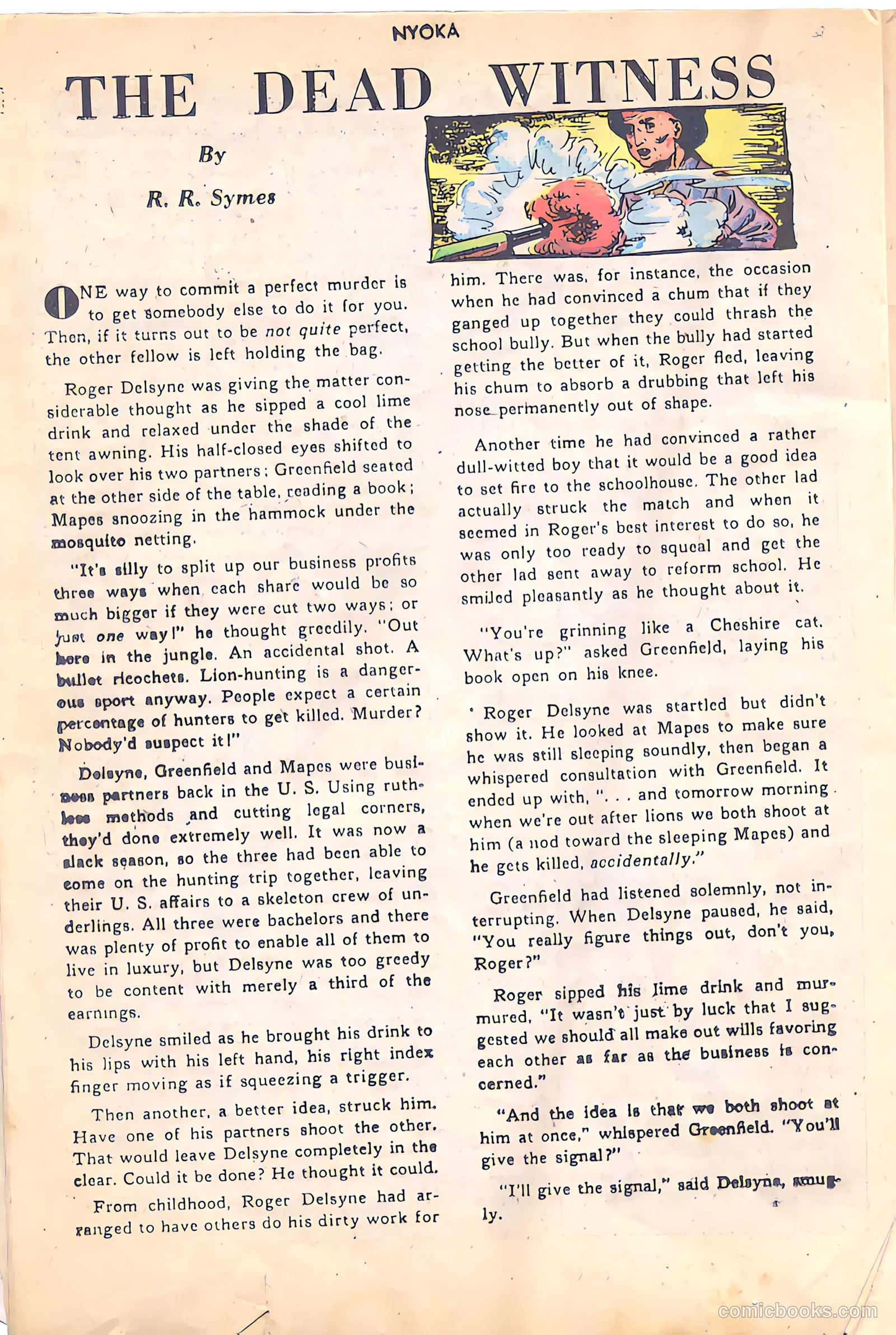 Nyoka the Jungle Girl #16 — page 22 of 36