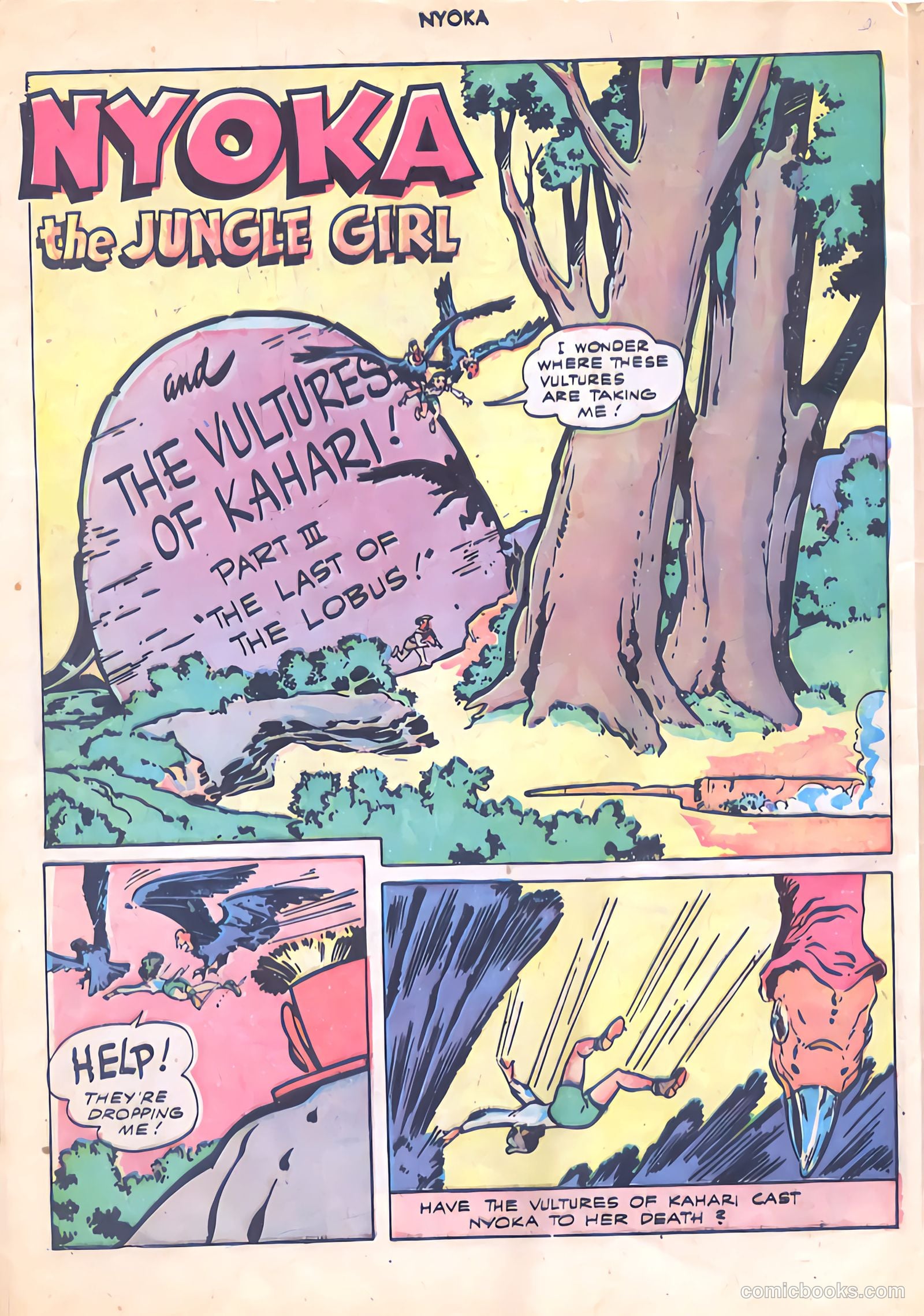 Nyoka the Jungle Girl #16 — page 28 of 36