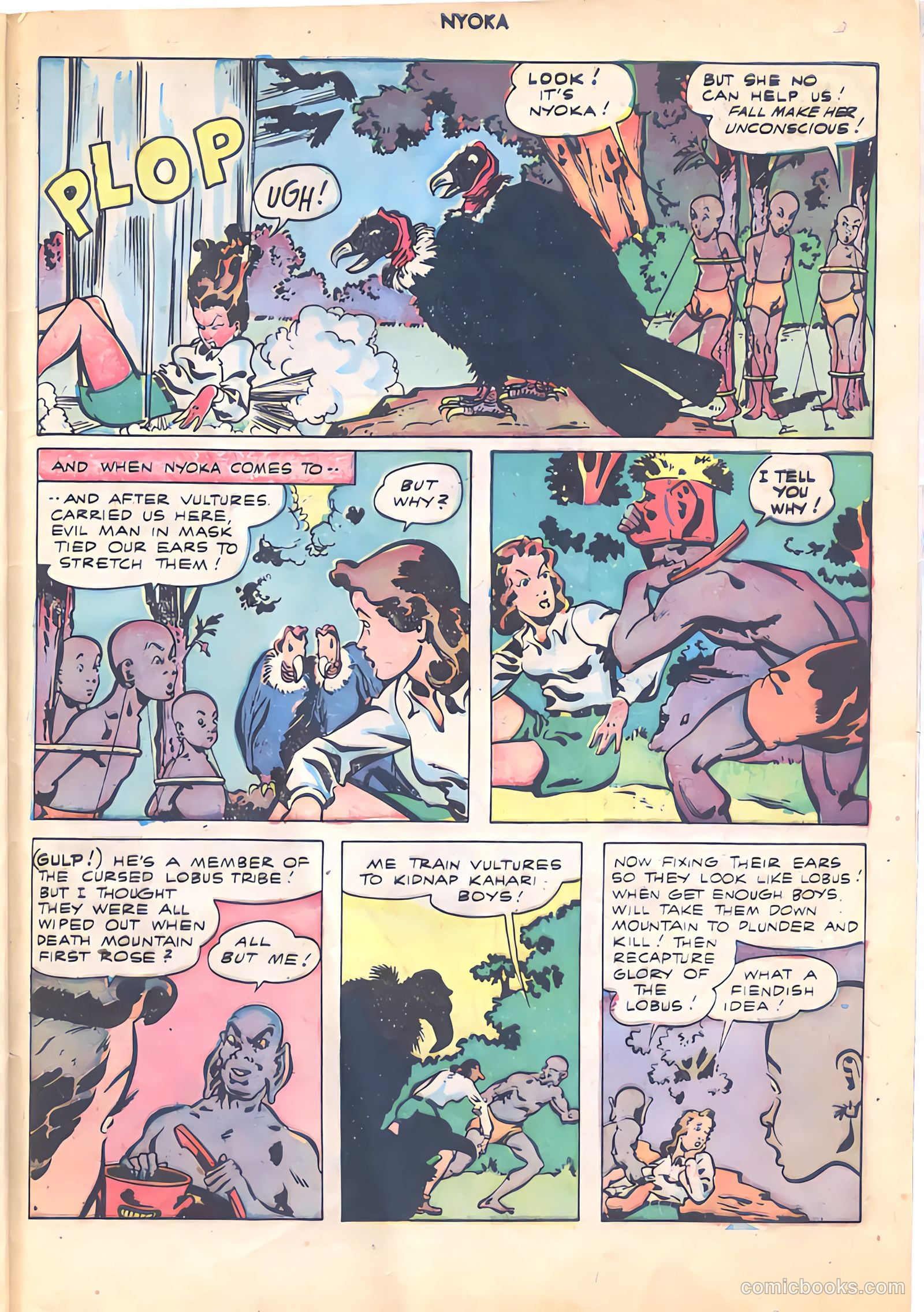 Nyoka the Jungle Girl #16 — page 29 of 36