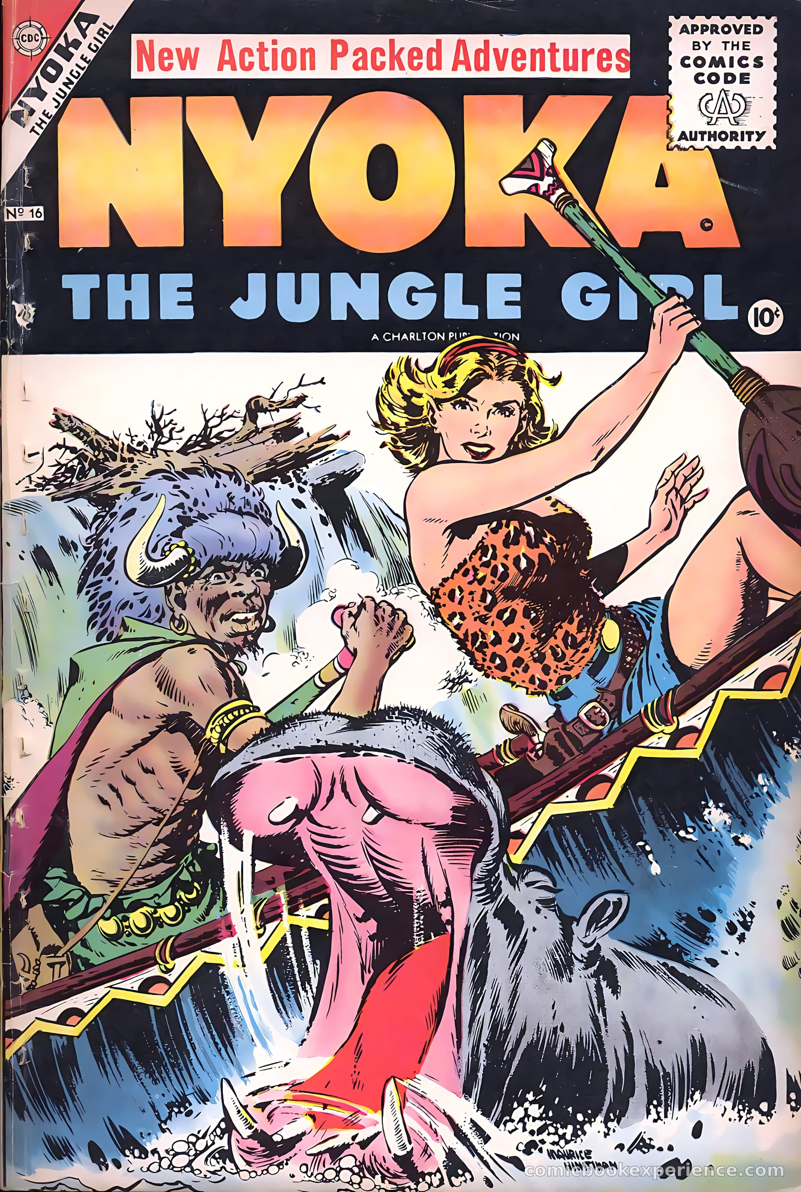 Nyoka the Jungle Girl #16 — page 1 of 36