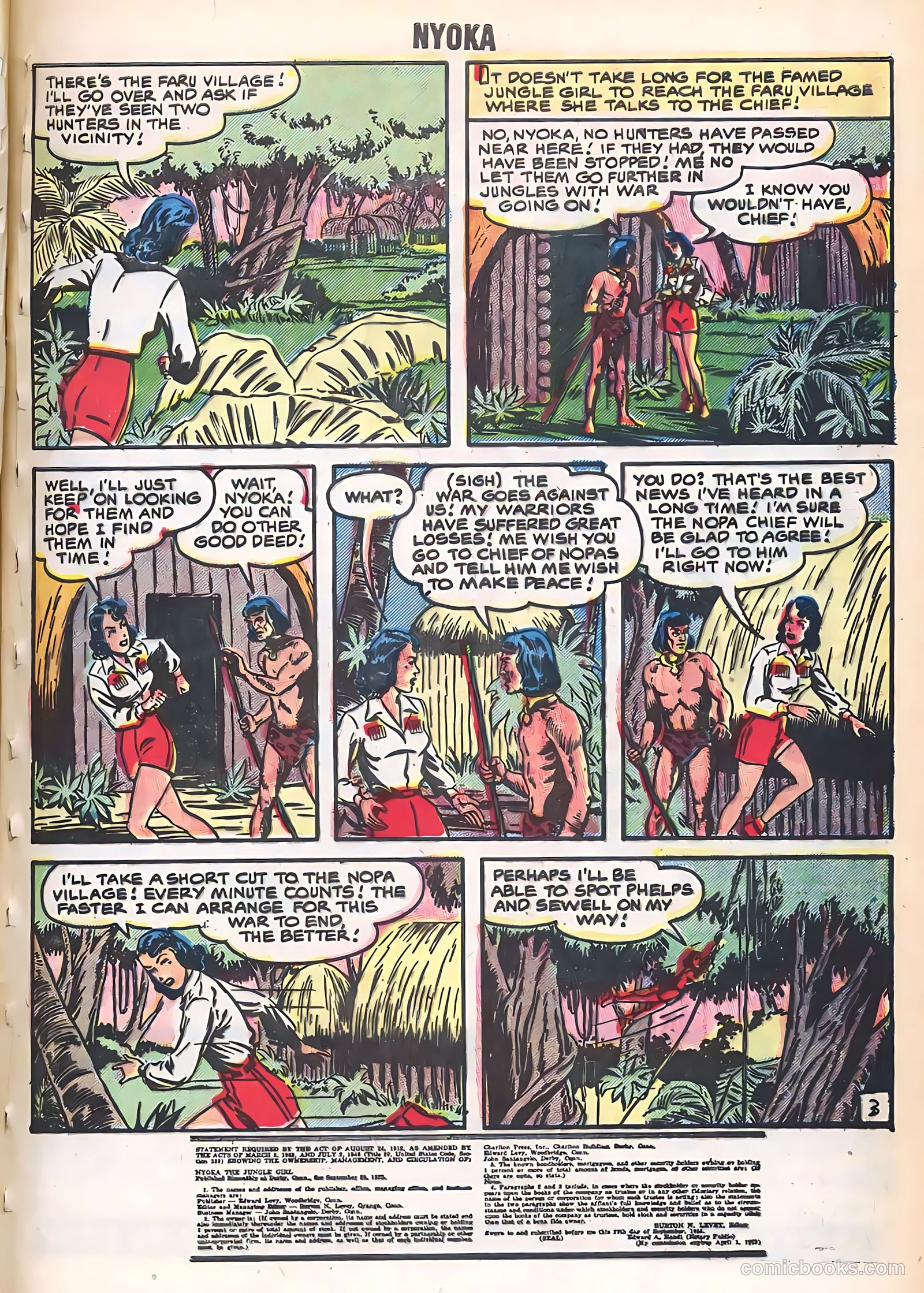 Nyoka the Jungle Girl #16 — page 5 of 36