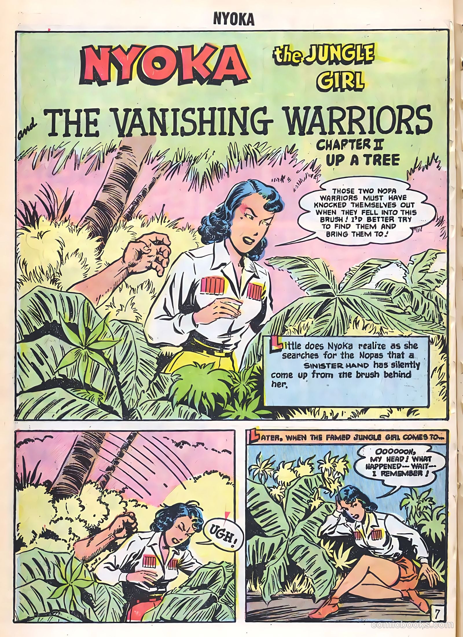 Nyoka the Jungle Girl #16 — page 10 of 36