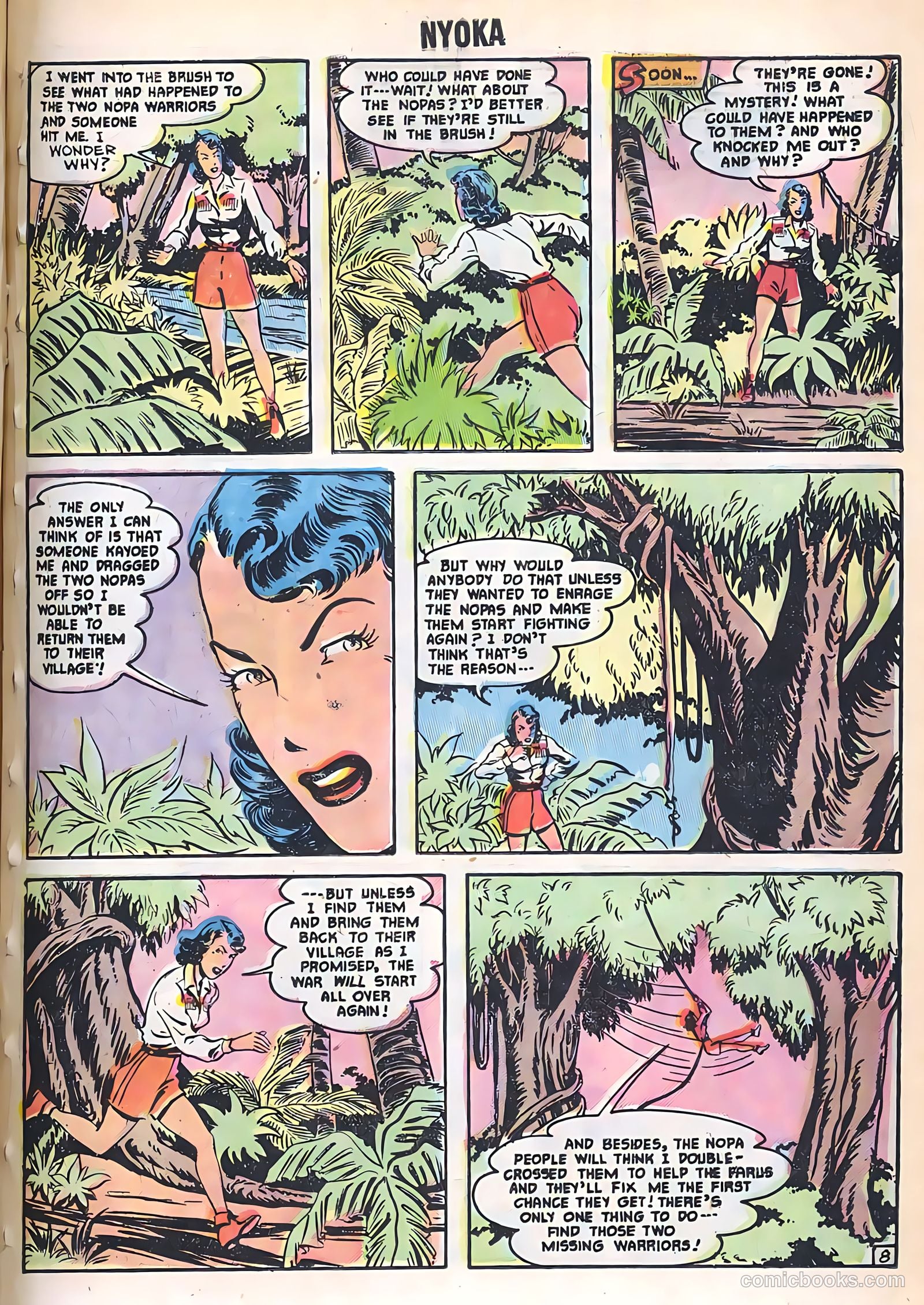 Nyoka the Jungle Girl #16 — page 11 of 36