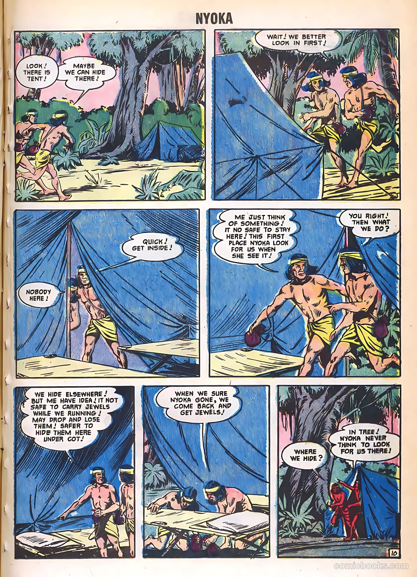 Nyoka the Jungle Girl #16 — page 13 of 36