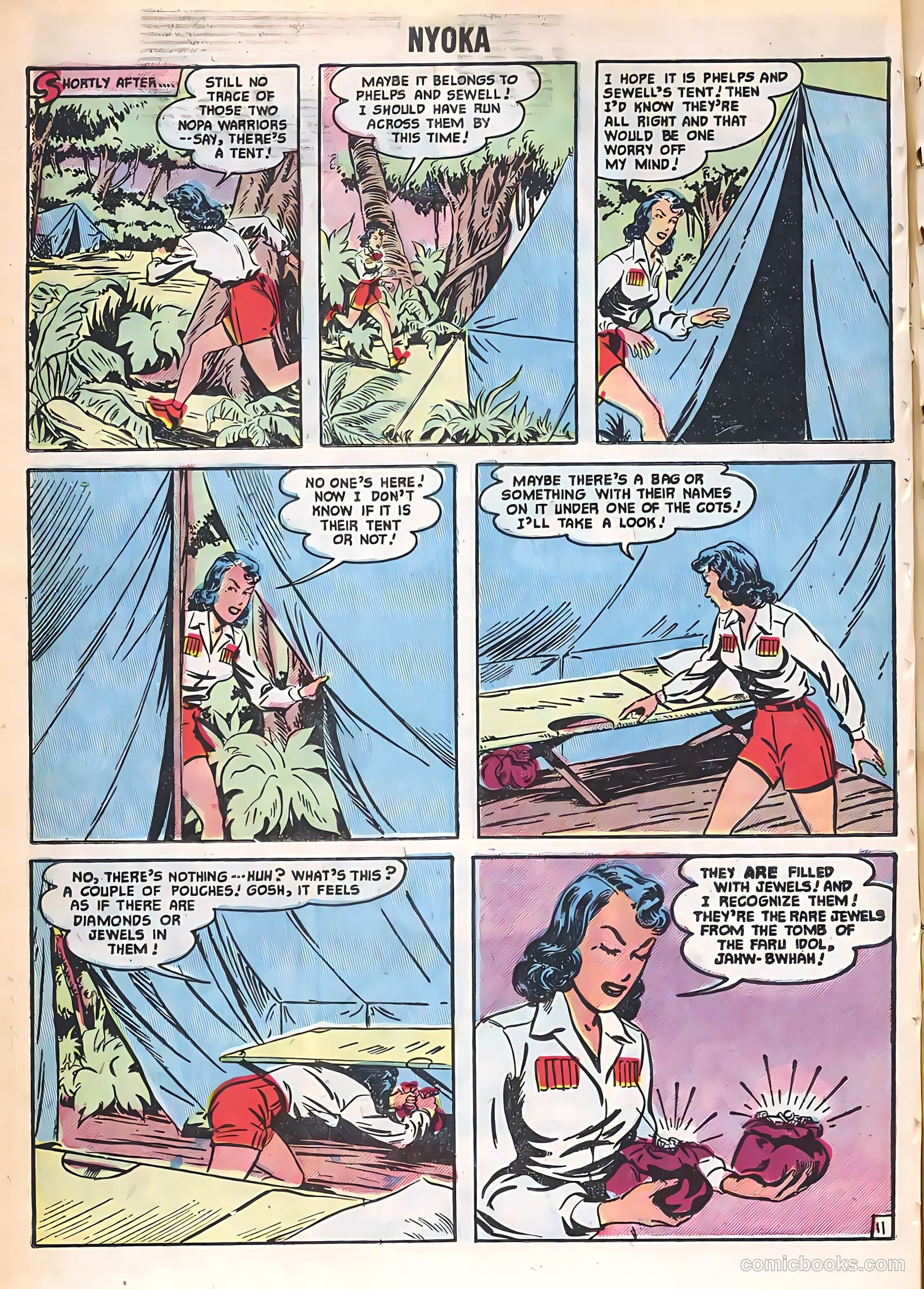 Nyoka the Jungle Girl #16 — page 14 of 36