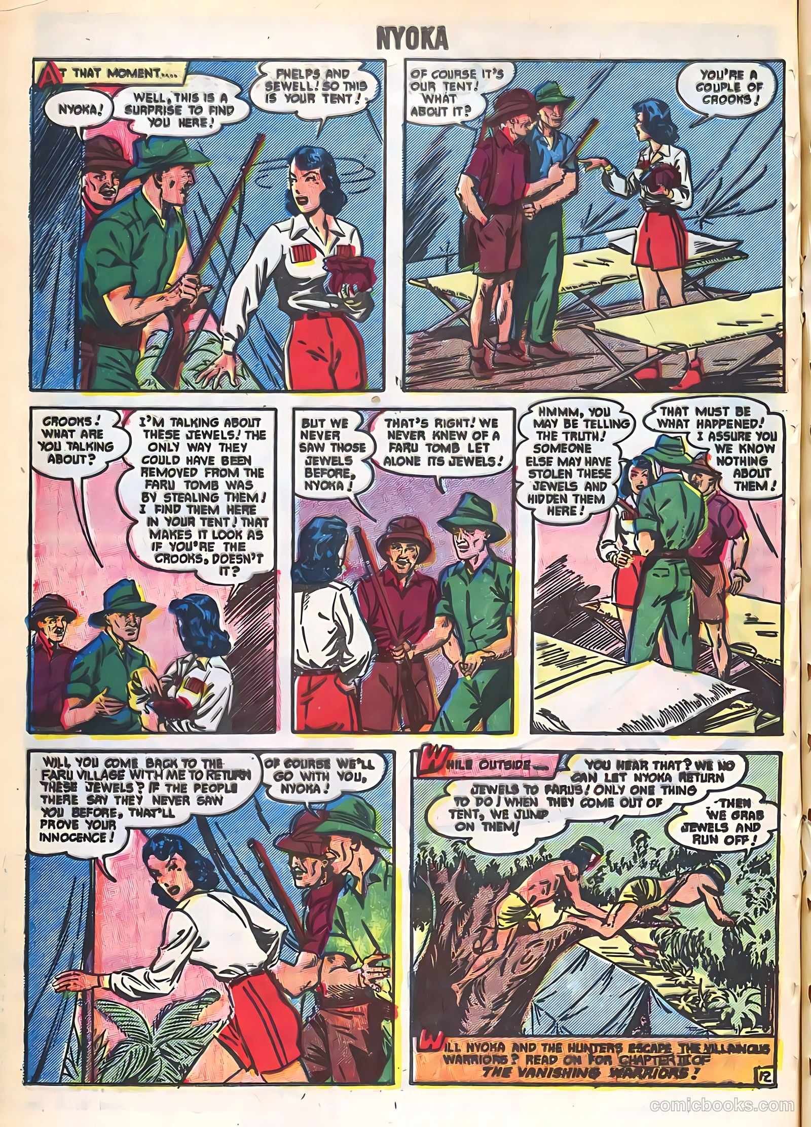 Nyoka the Jungle Girl #16 — page 16 of 36