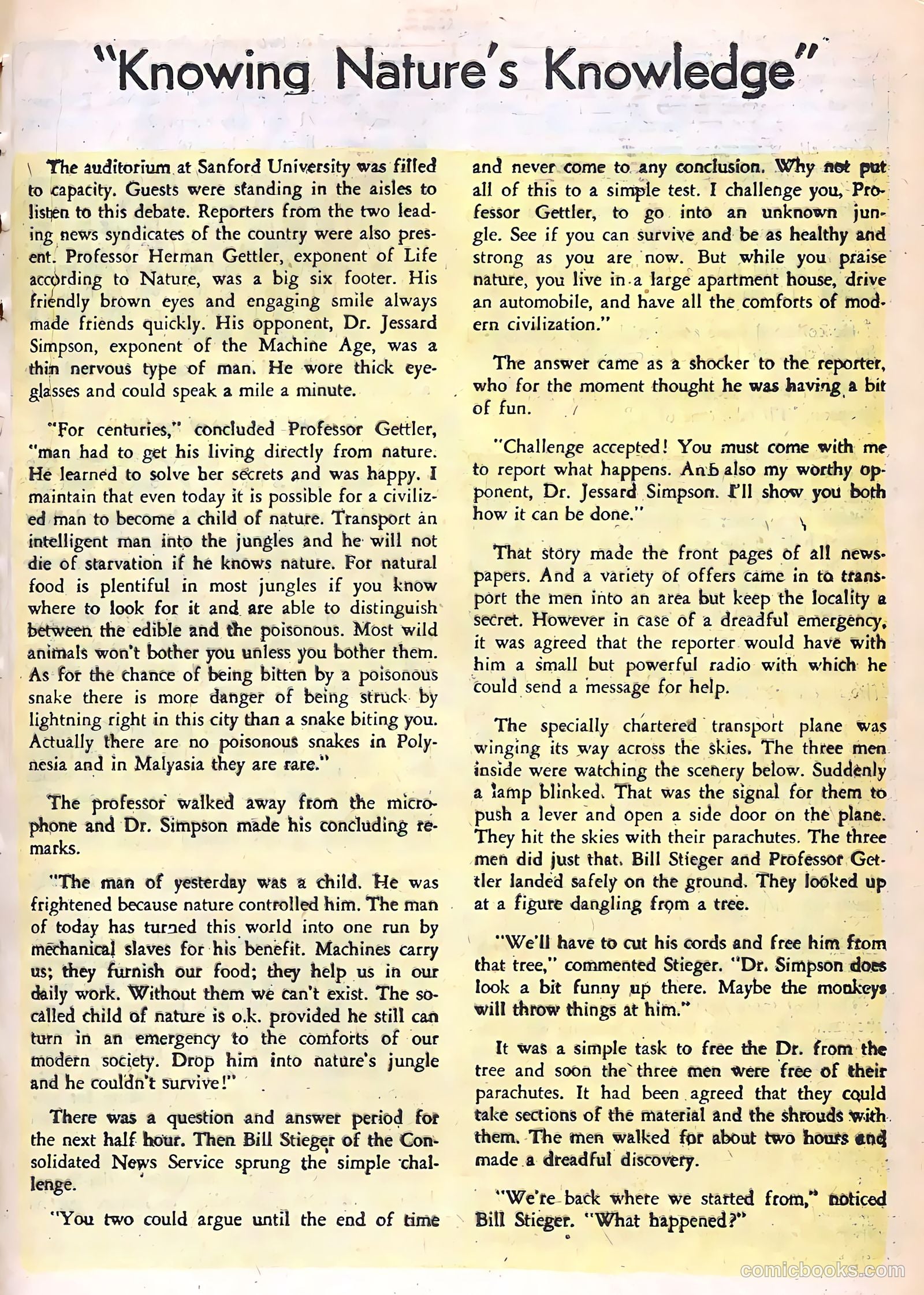 Nyoka the Jungle Girl #16 — page 17 of 36