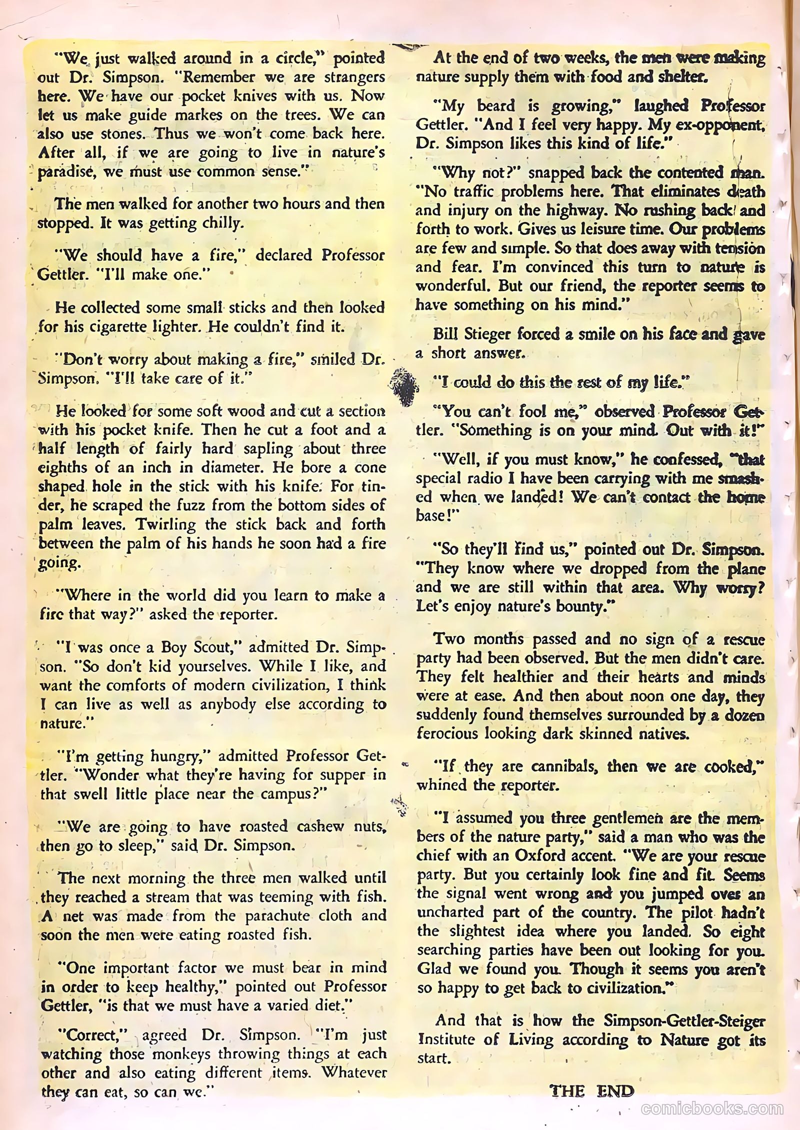 Nyoka the Jungle Girl #16 — page 18 of 36