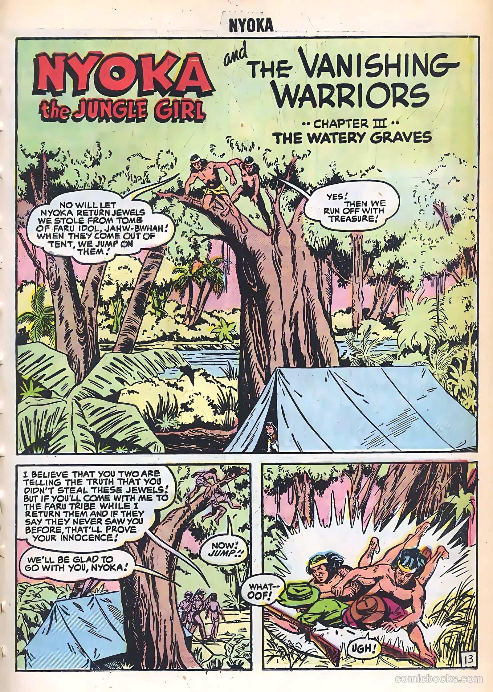 Nyoka the Jungle Girl #16 — page 19 of 36