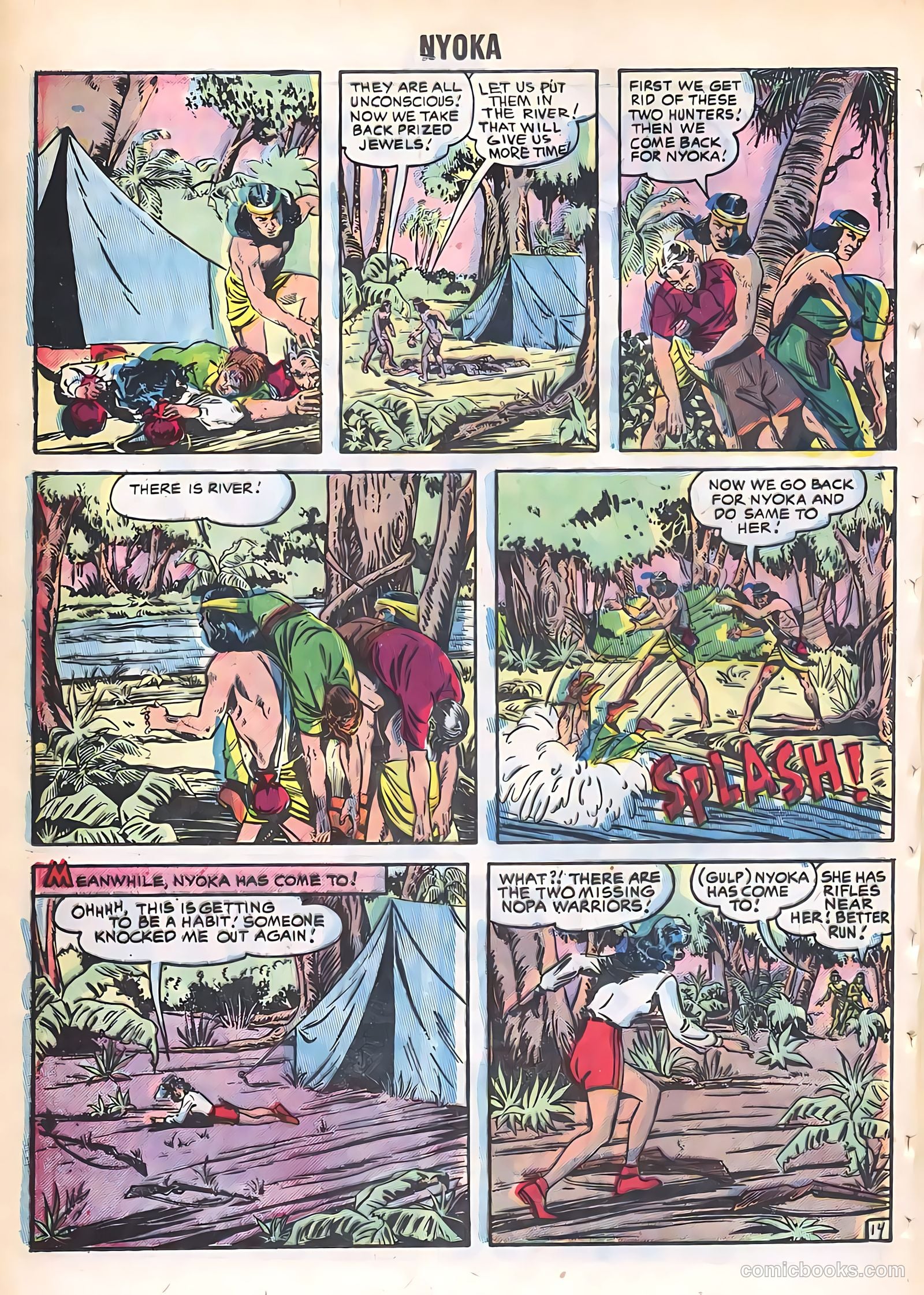 Nyoka the Jungle Girl #16 — page 20 of 36