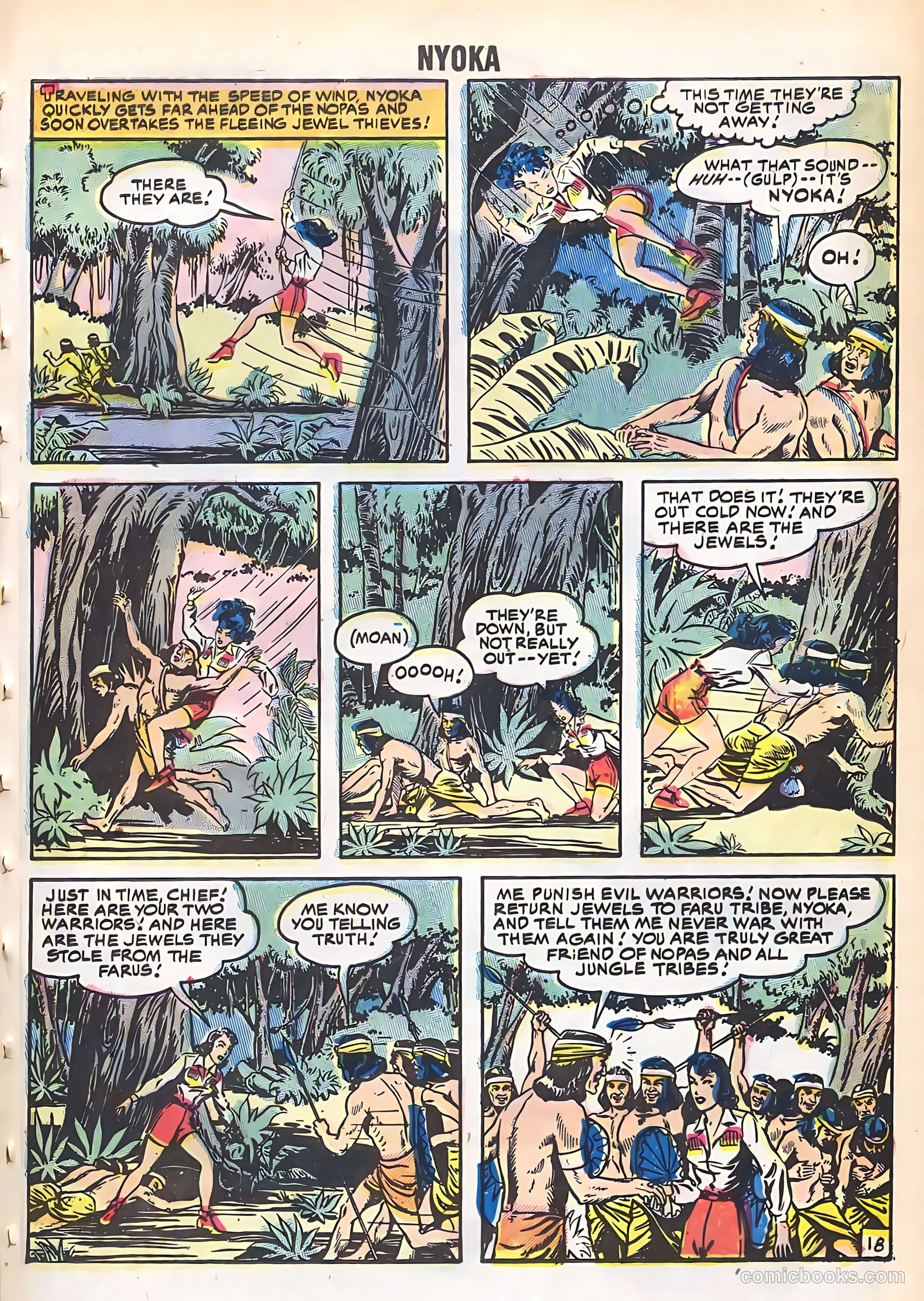 Nyoka the Jungle Girl #16 — page 25 of 36