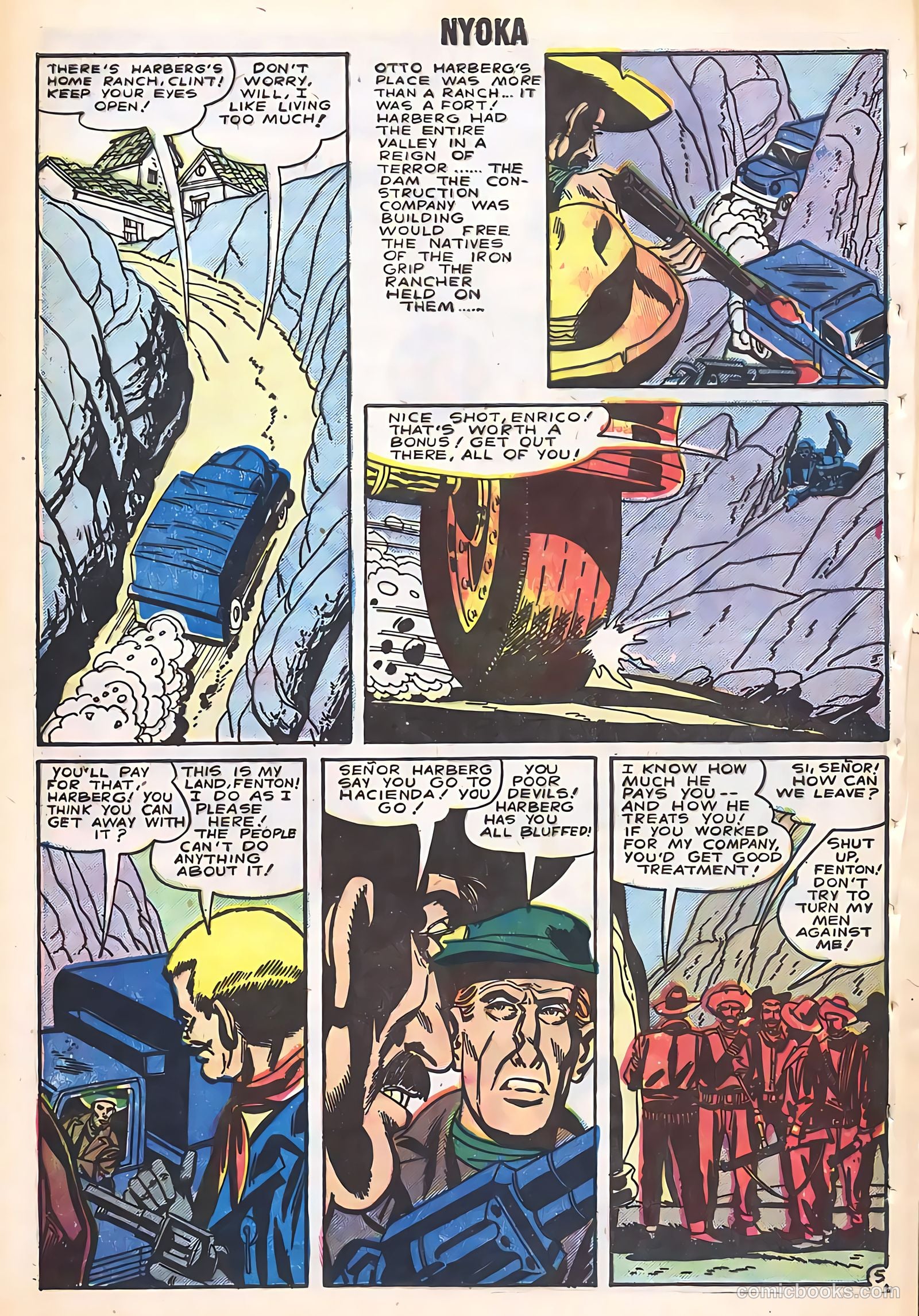 Nyoka the Jungle Girl #16 — page 32 of 36