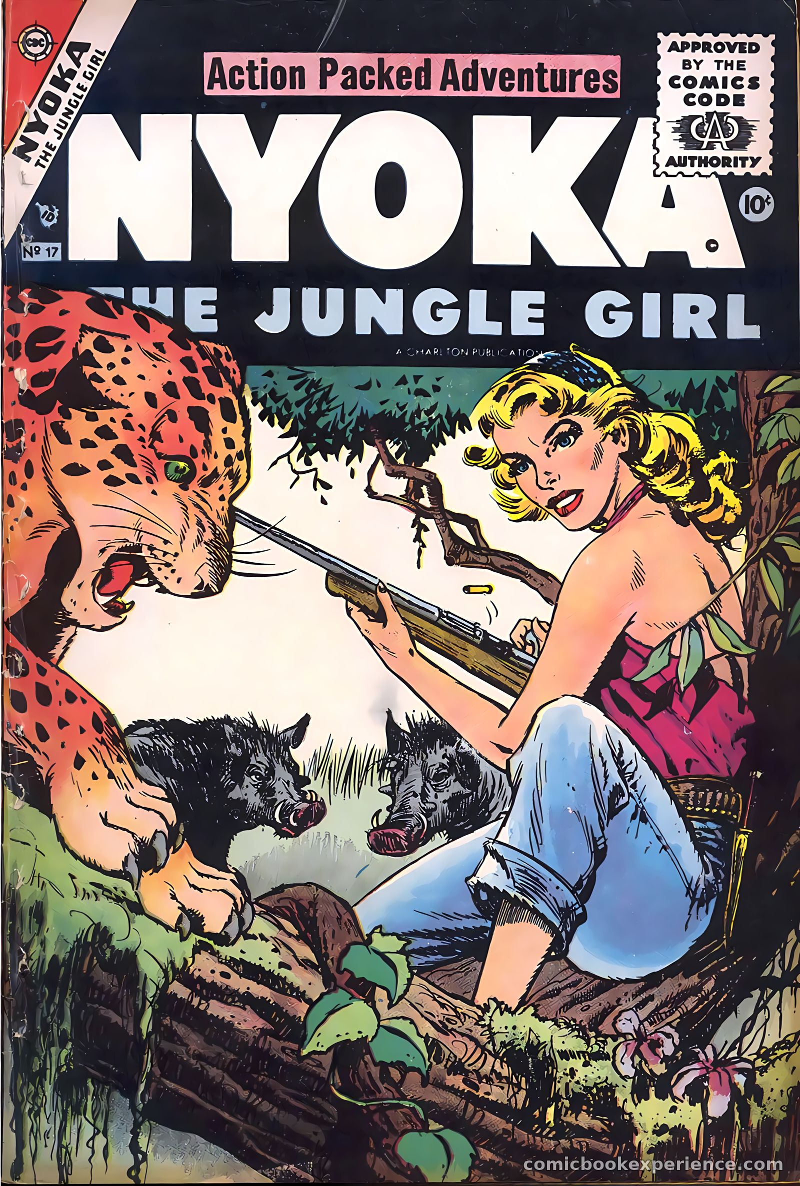 Nyoka the Jungle Girl #17 — page 1 of 36