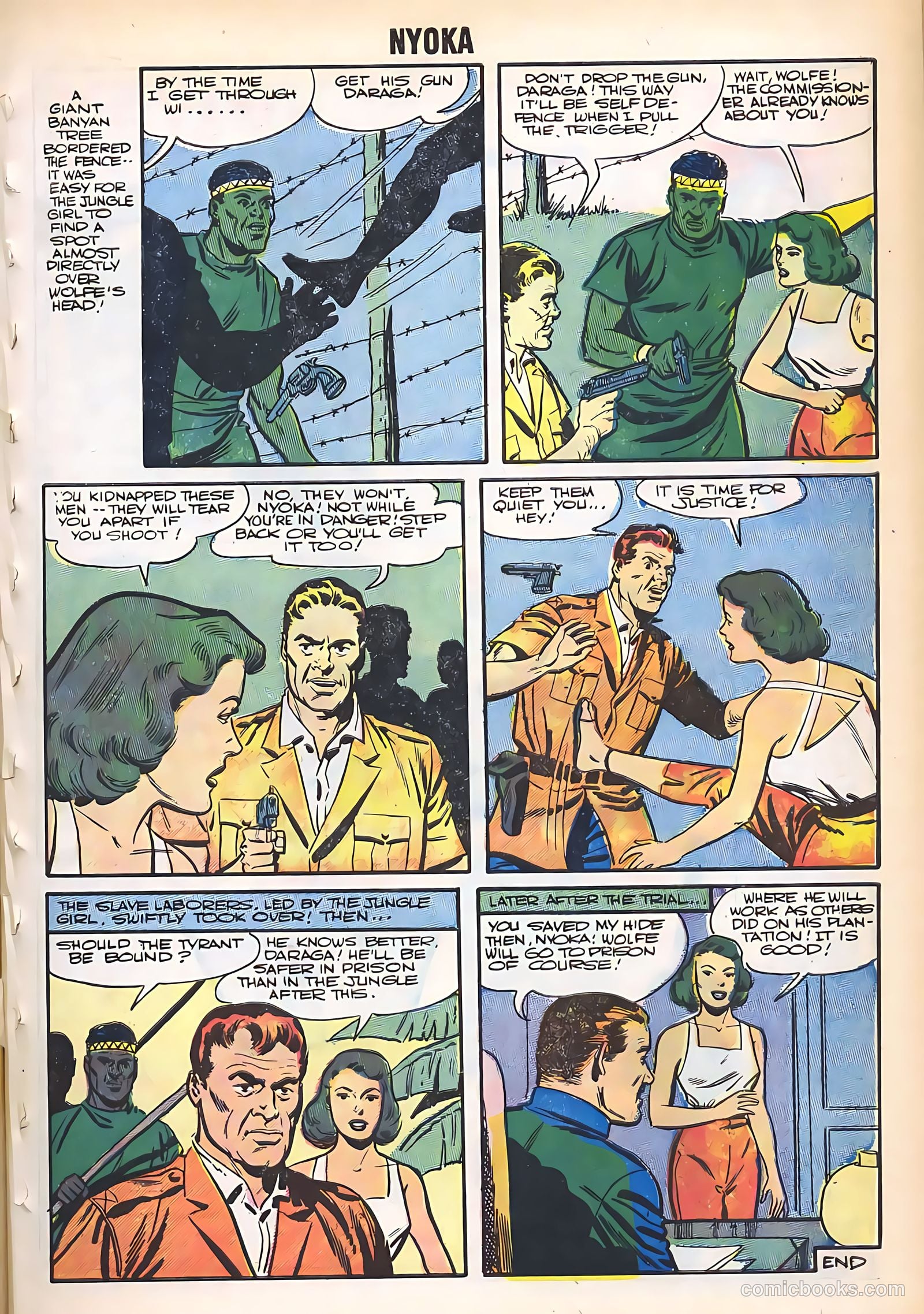 Nyoka the Jungle Girl #17 — page 5 of 36
