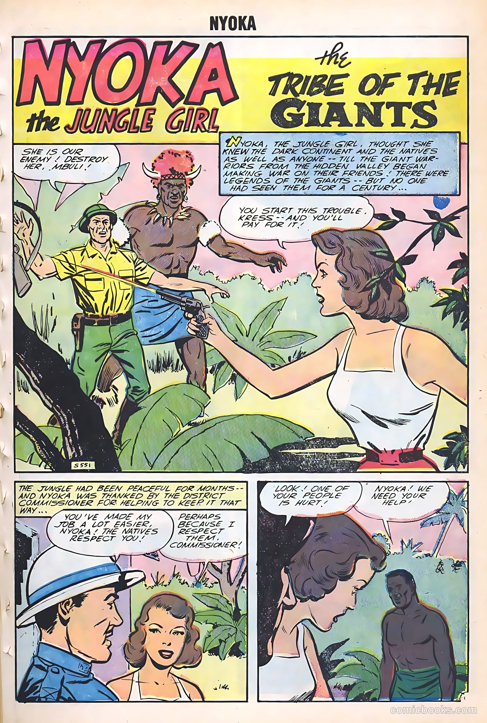 Nyoka the Jungle Girl #17 — page 7 of 36
