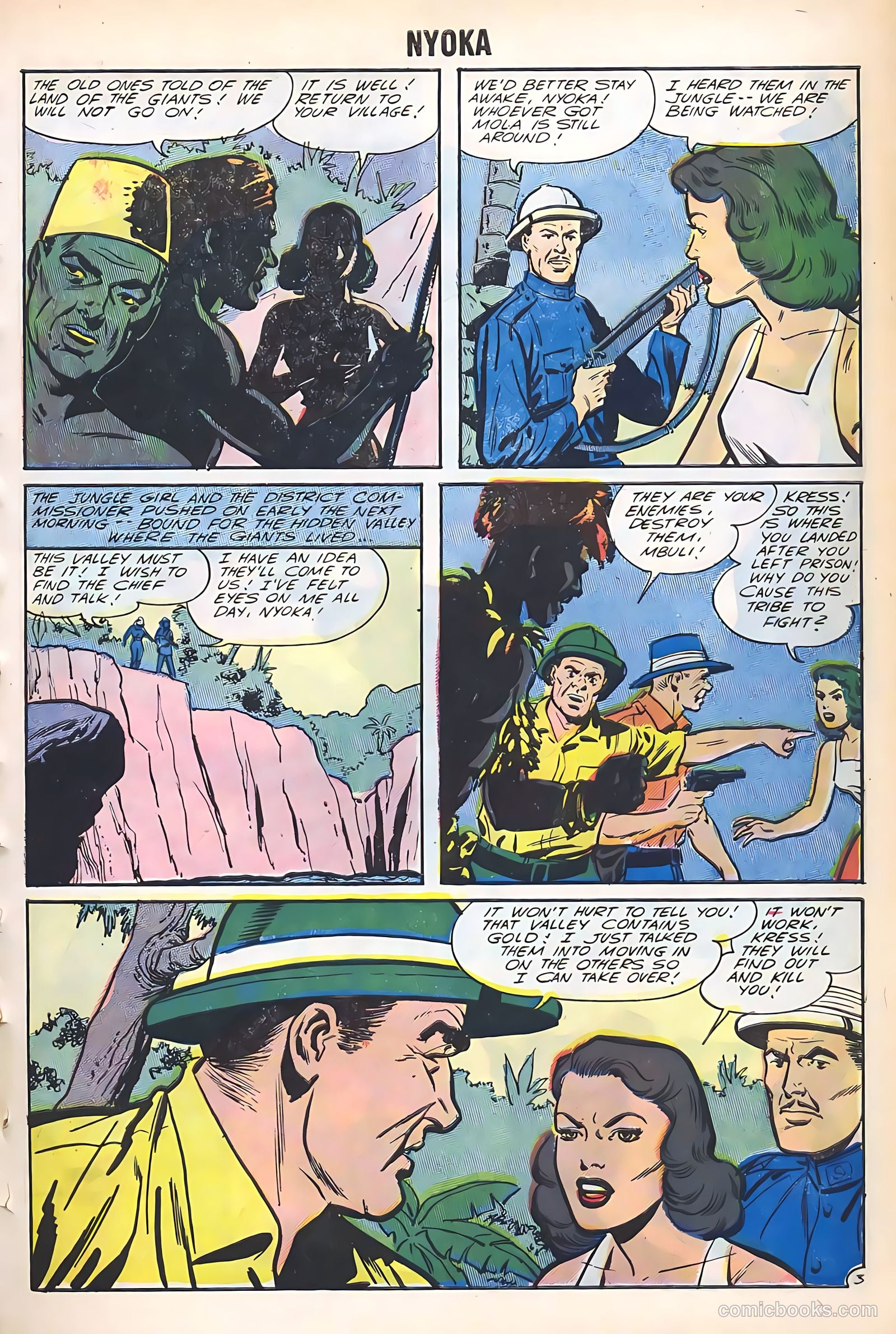 Nyoka the Jungle Girl #17 — page 9 of 36