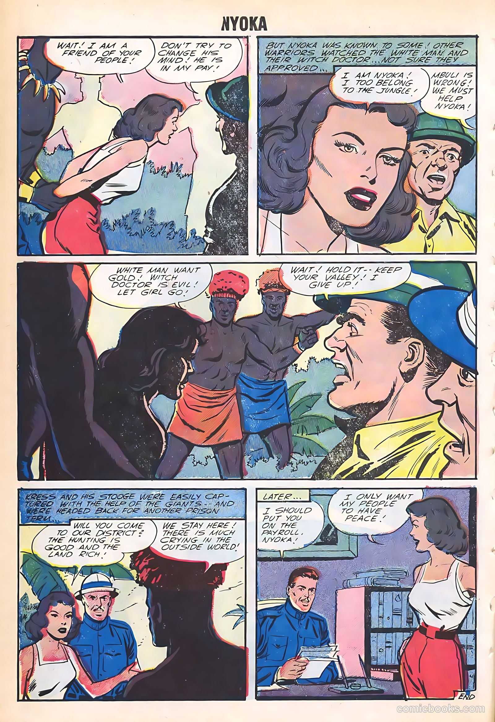 Nyoka the Jungle Girl #17 — page 10 of 36