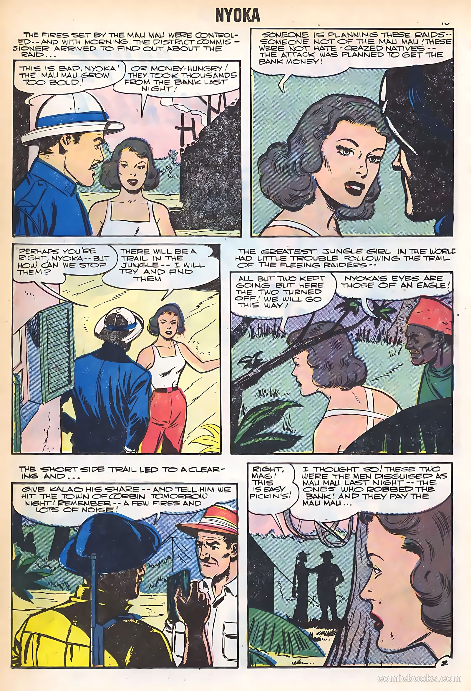 Nyoka the Jungle Girl #17 — page 12 of 36