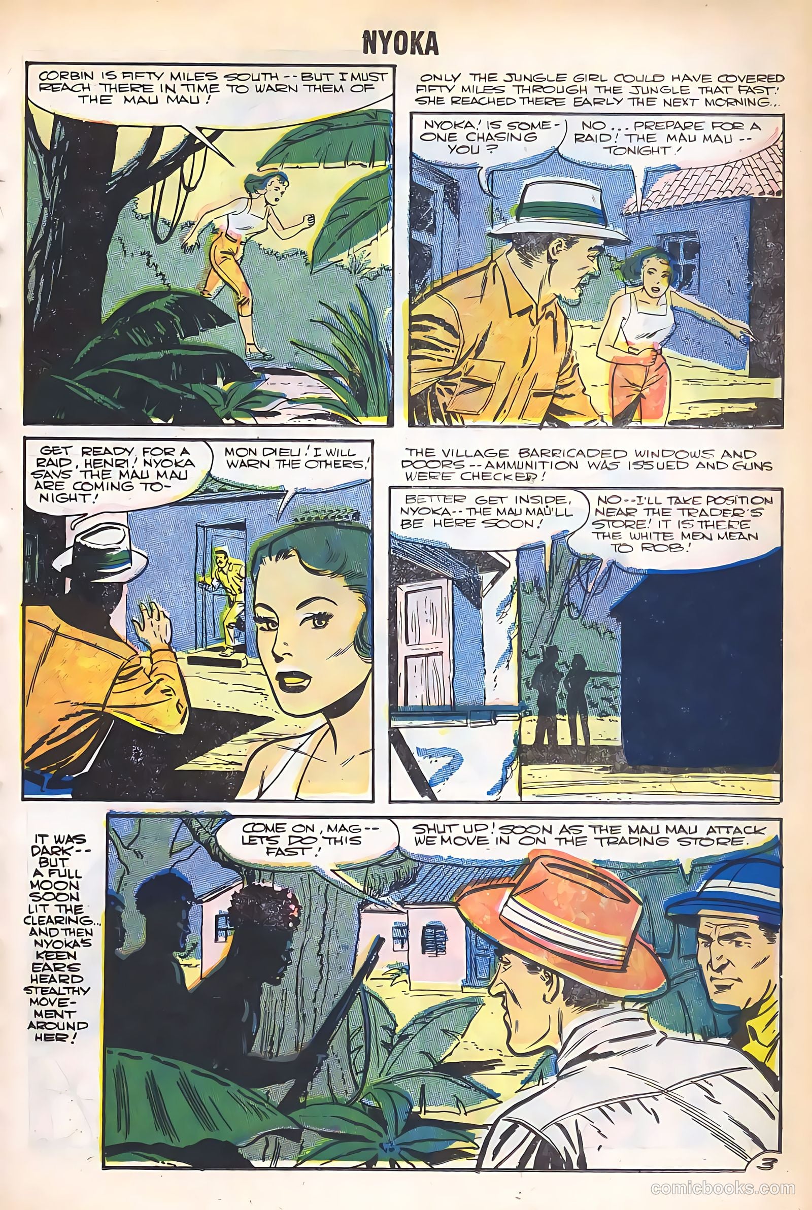 Nyoka the Jungle Girl #17 — page 13 of 36
