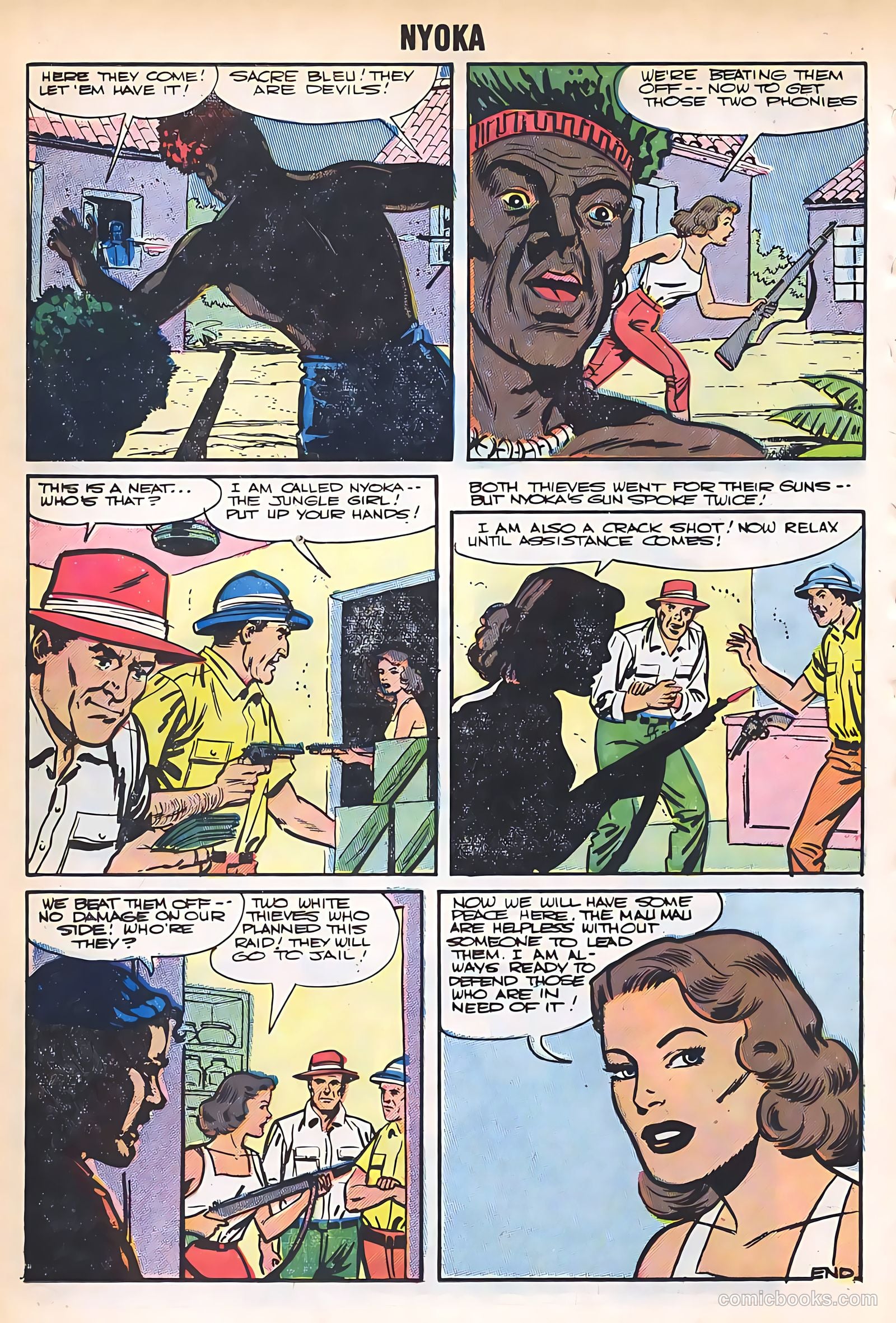 Nyoka the Jungle Girl #17 — page 14 of 36