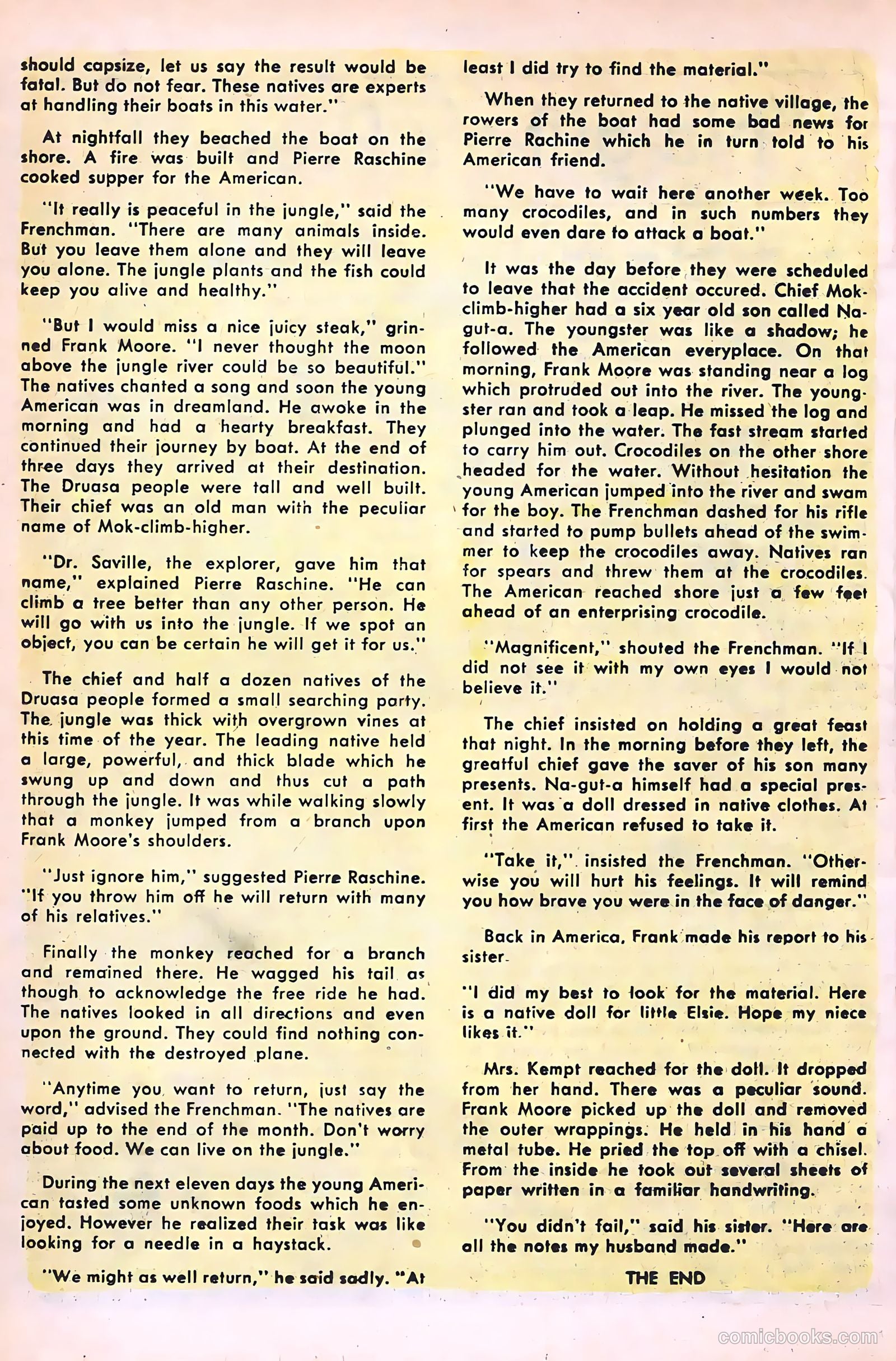 Nyoka the Jungle Girl #17 — page 18 of 36