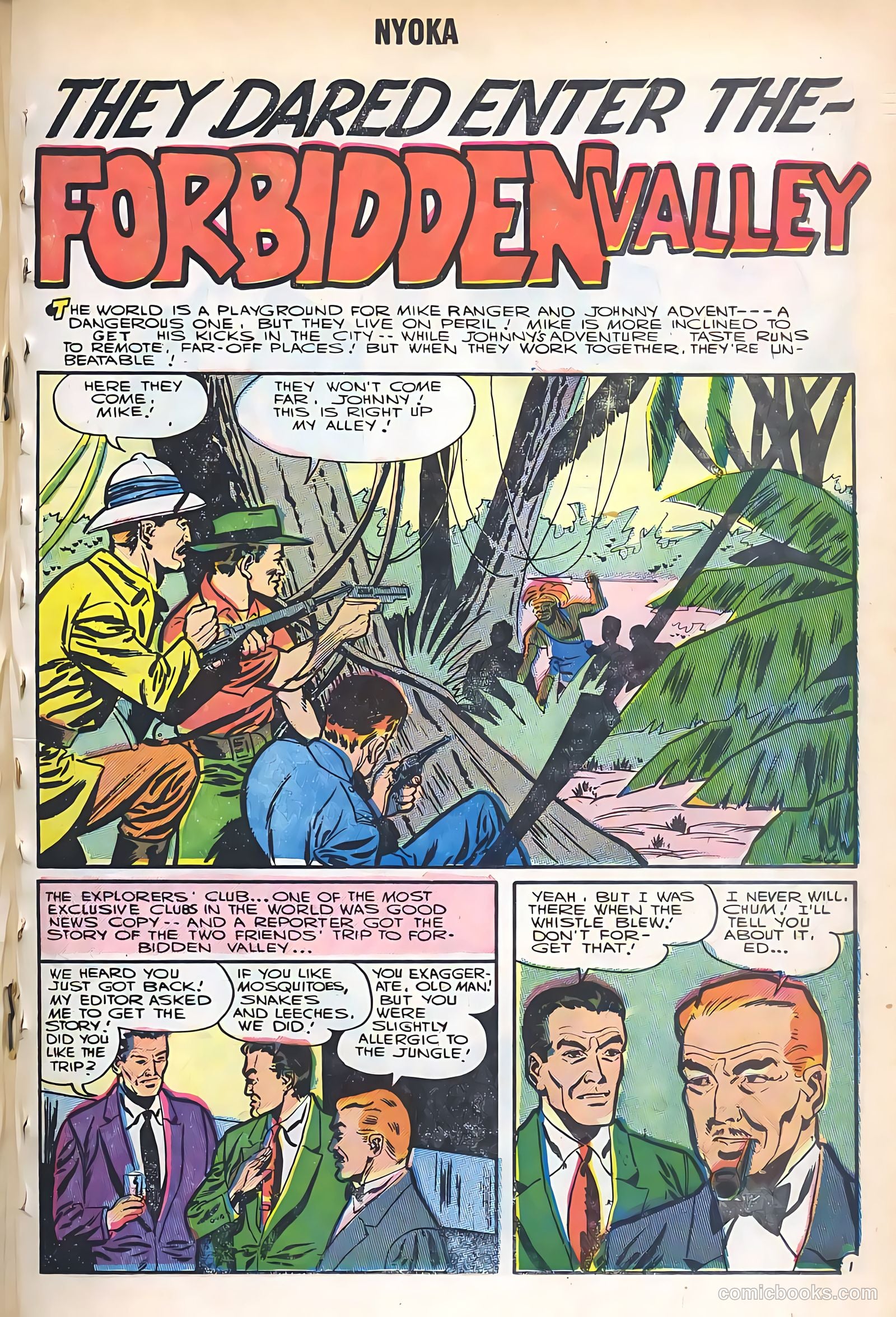 Nyoka the Jungle Girl #17 — page 19 of 36