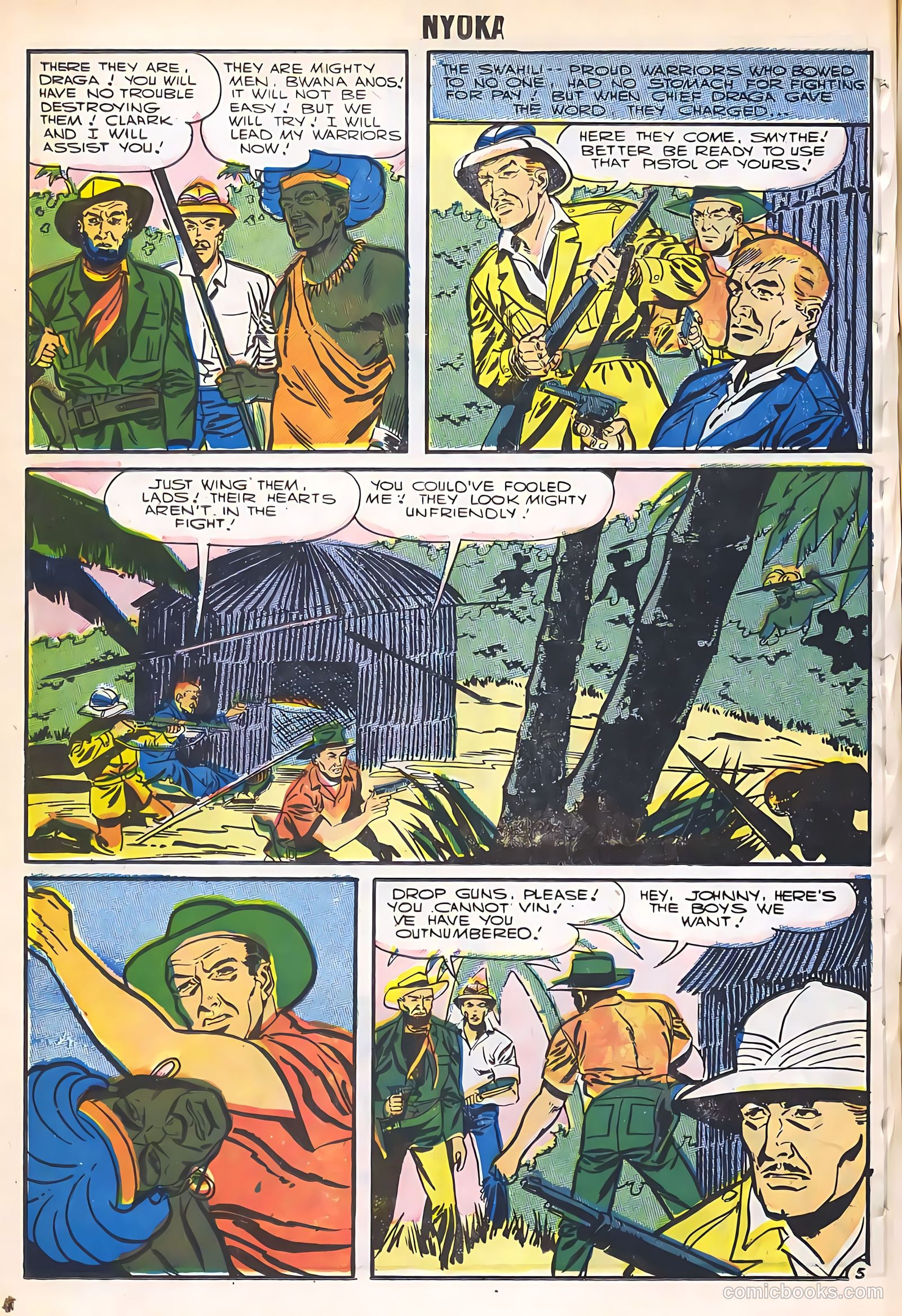Nyoka the Jungle Girl #17 — page 24 of 36