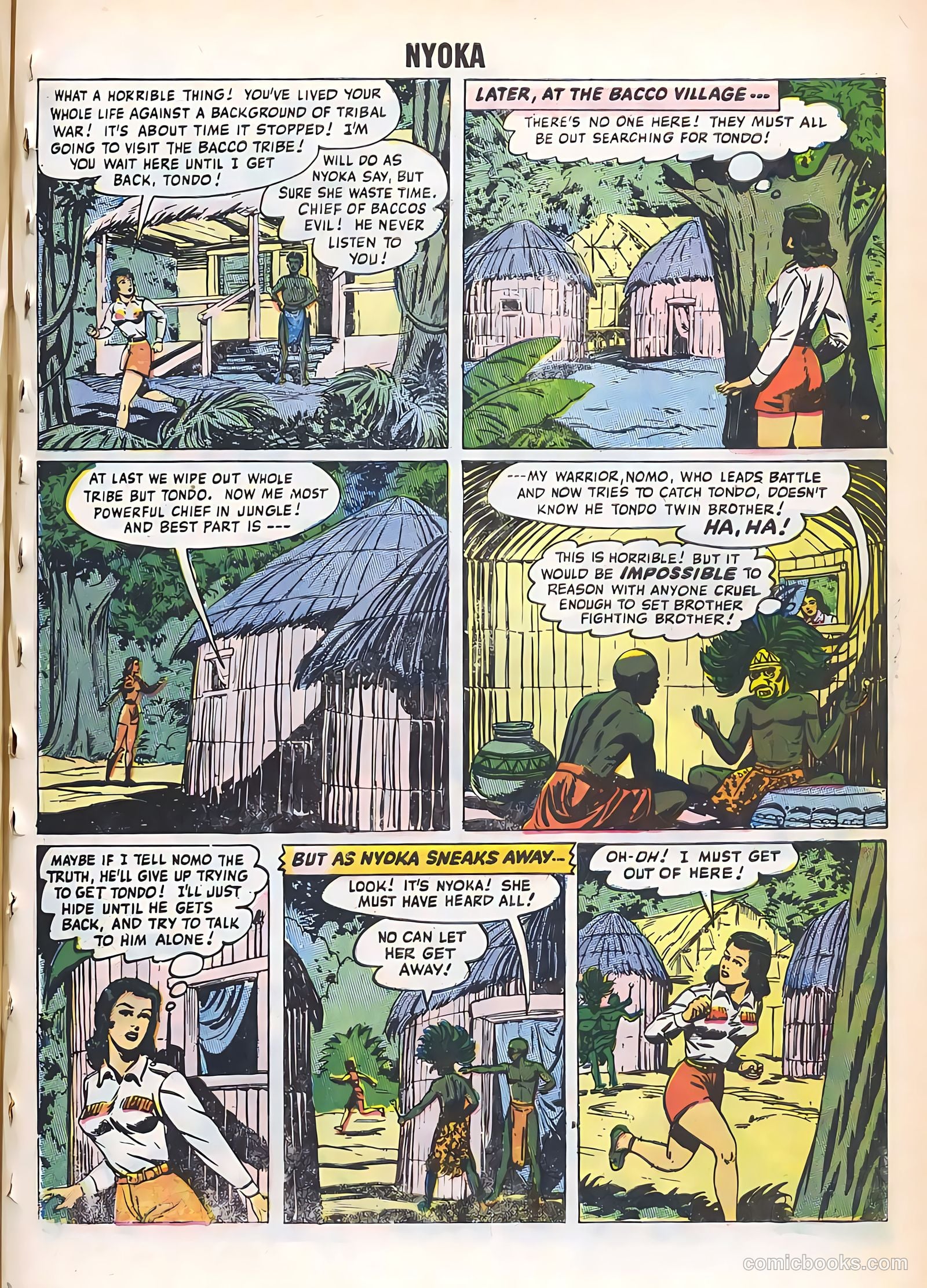 Nyoka the Jungle Girl #17 — page 29 of 36