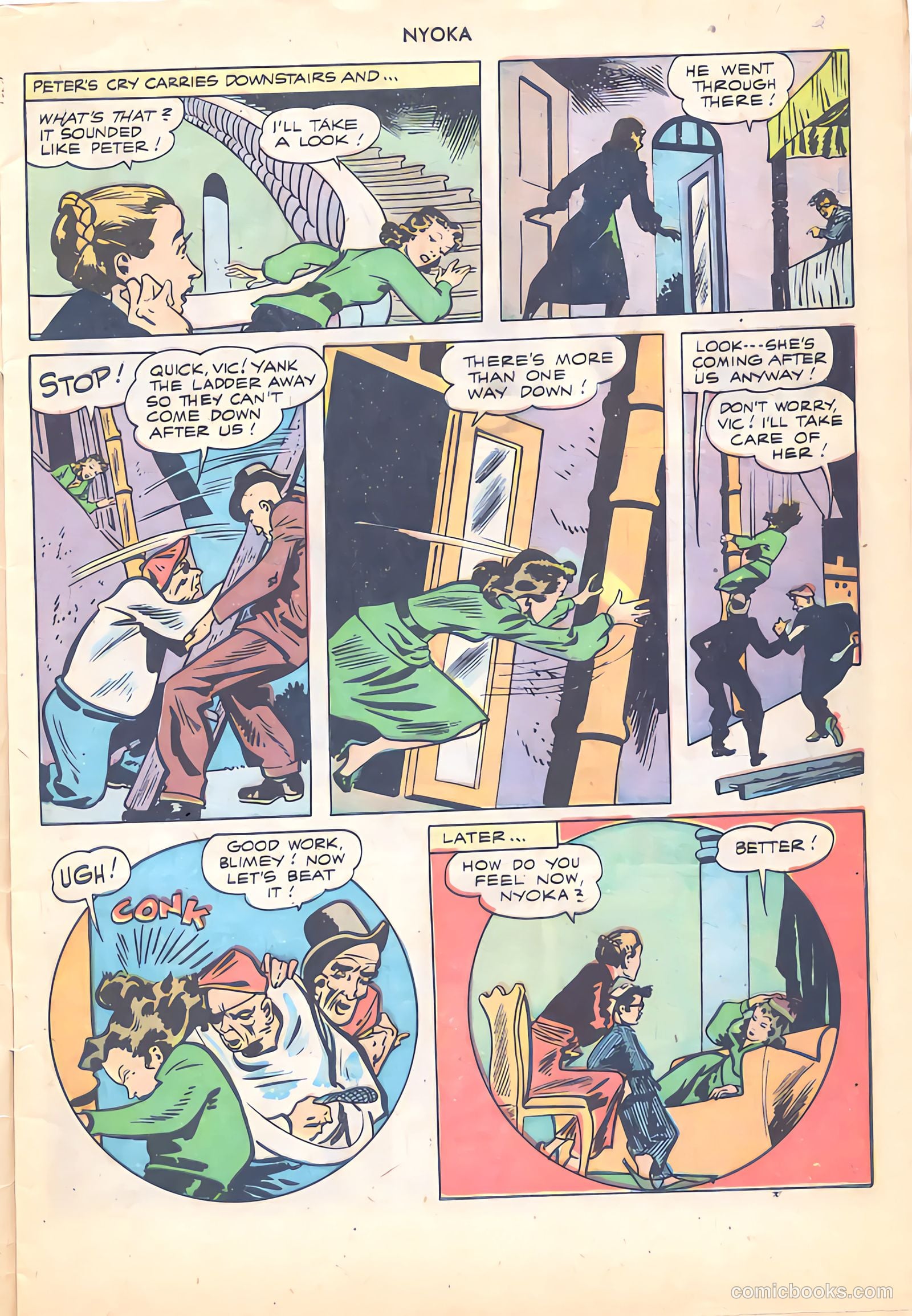 Nyoka the Jungle Girl #17 — page 5 of 36