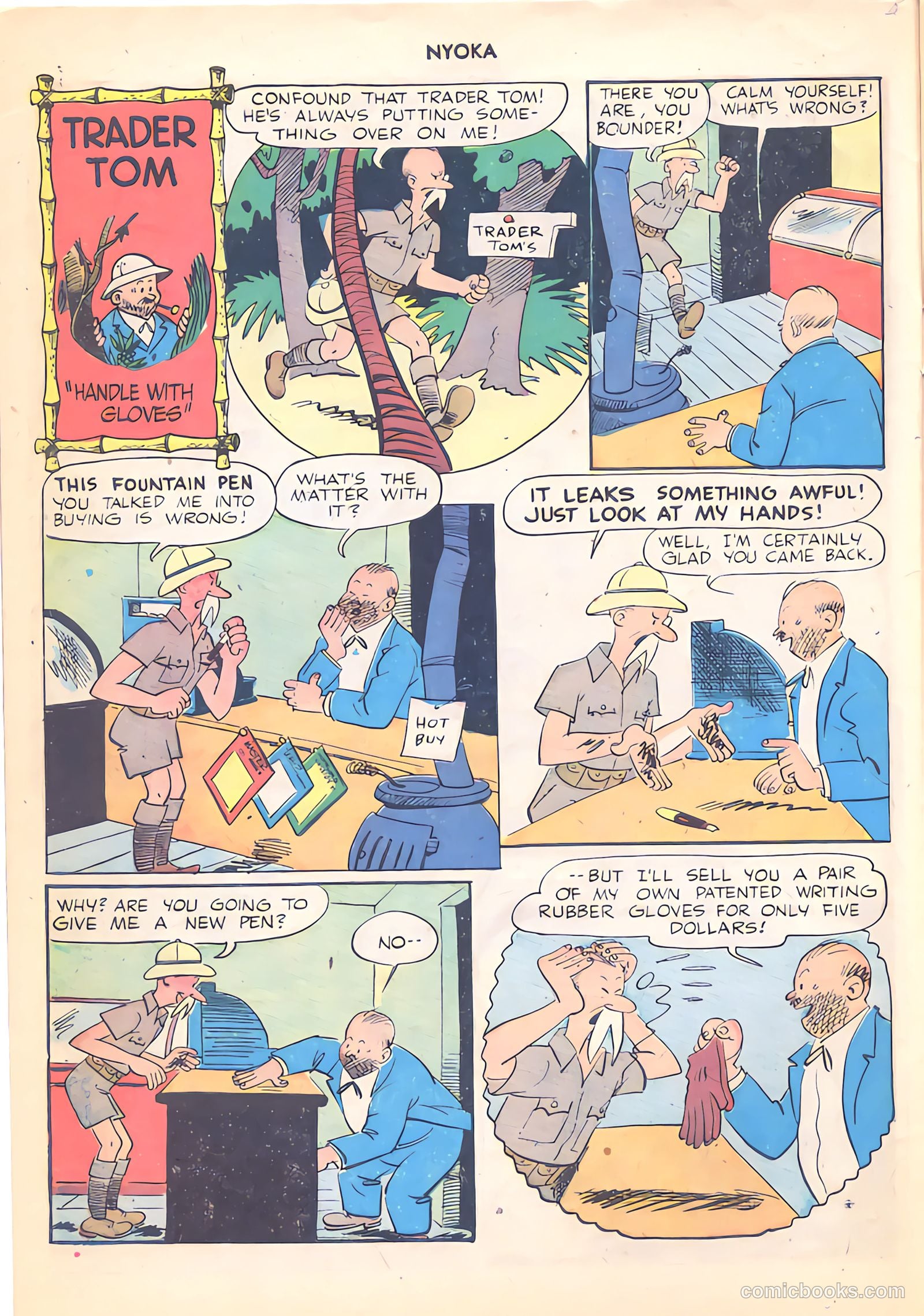 Nyoka the Jungle Girl #17 — page 10 of 36