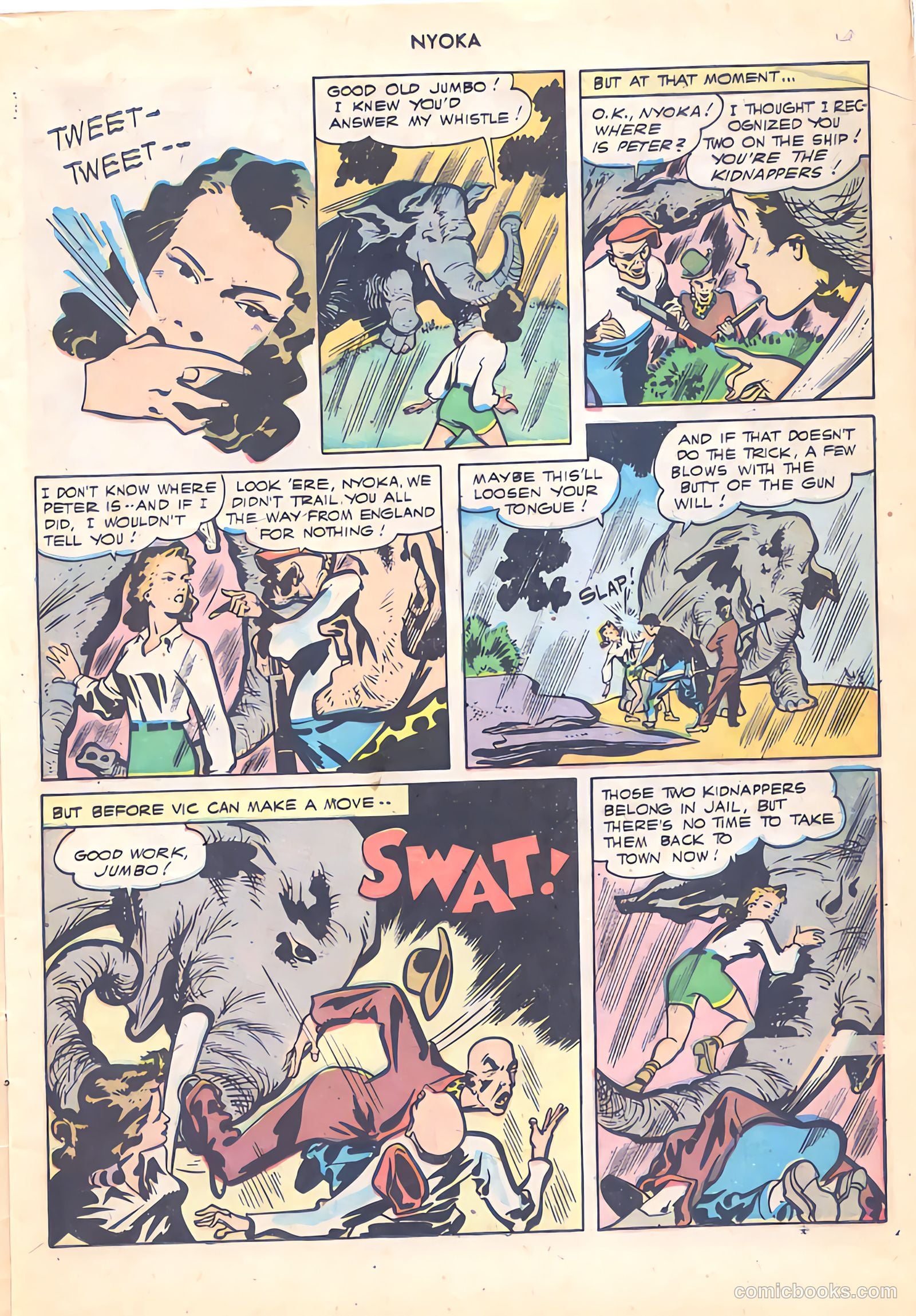 Nyoka the Jungle Girl #17 — page 13 of 36