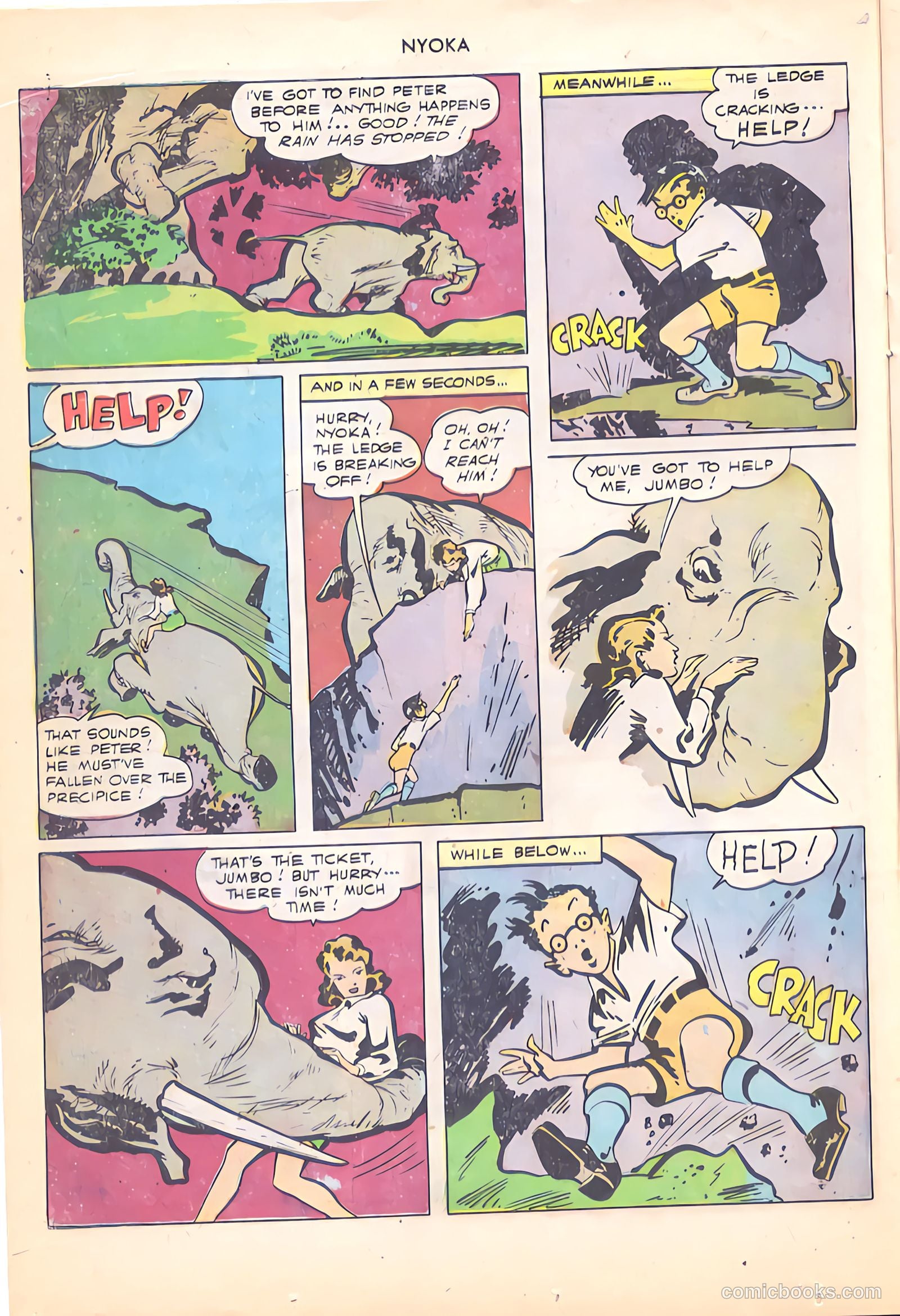 Nyoka the Jungle Girl #17 — page 14 of 36