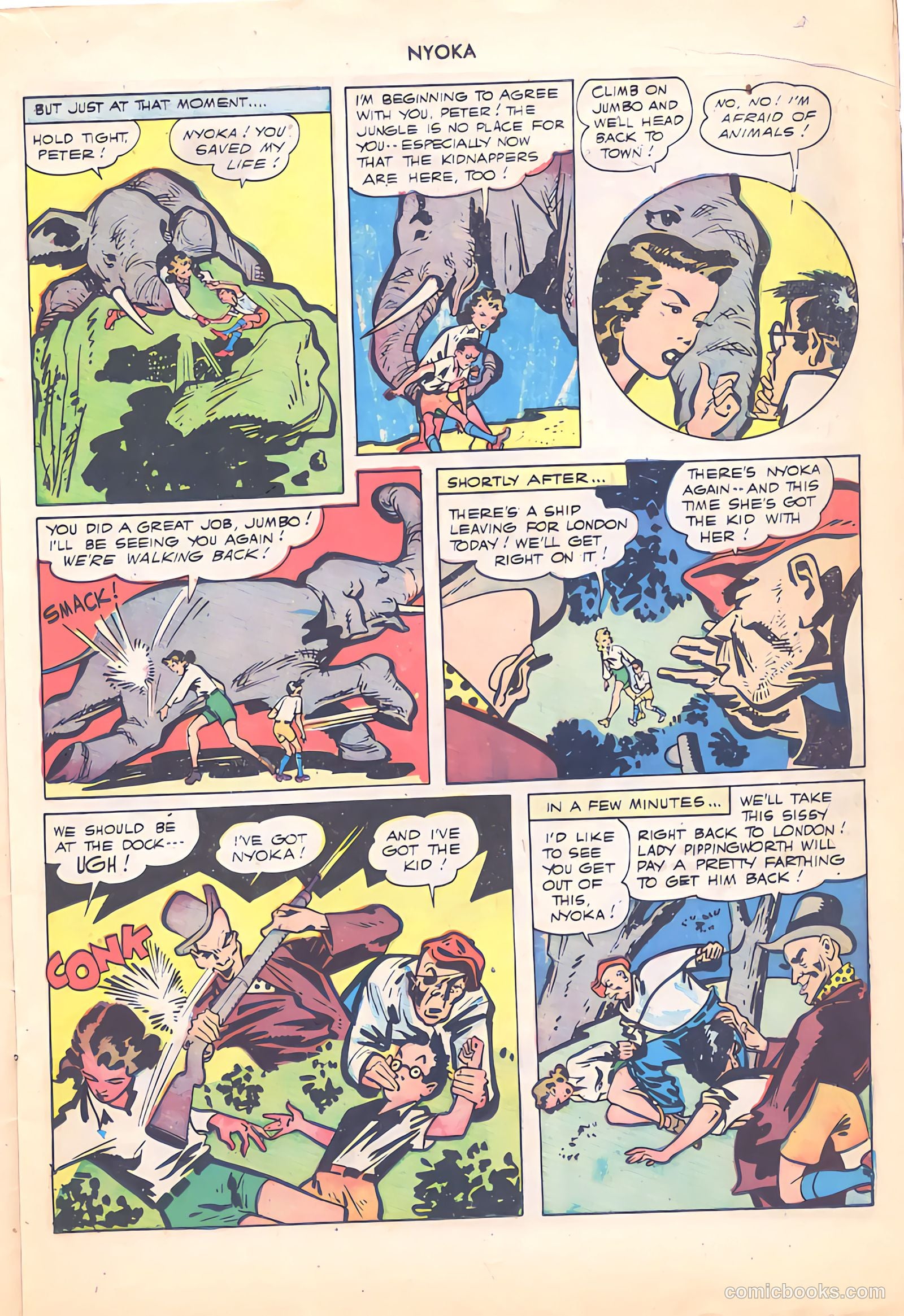 Nyoka the Jungle Girl #17 — page 15 of 36