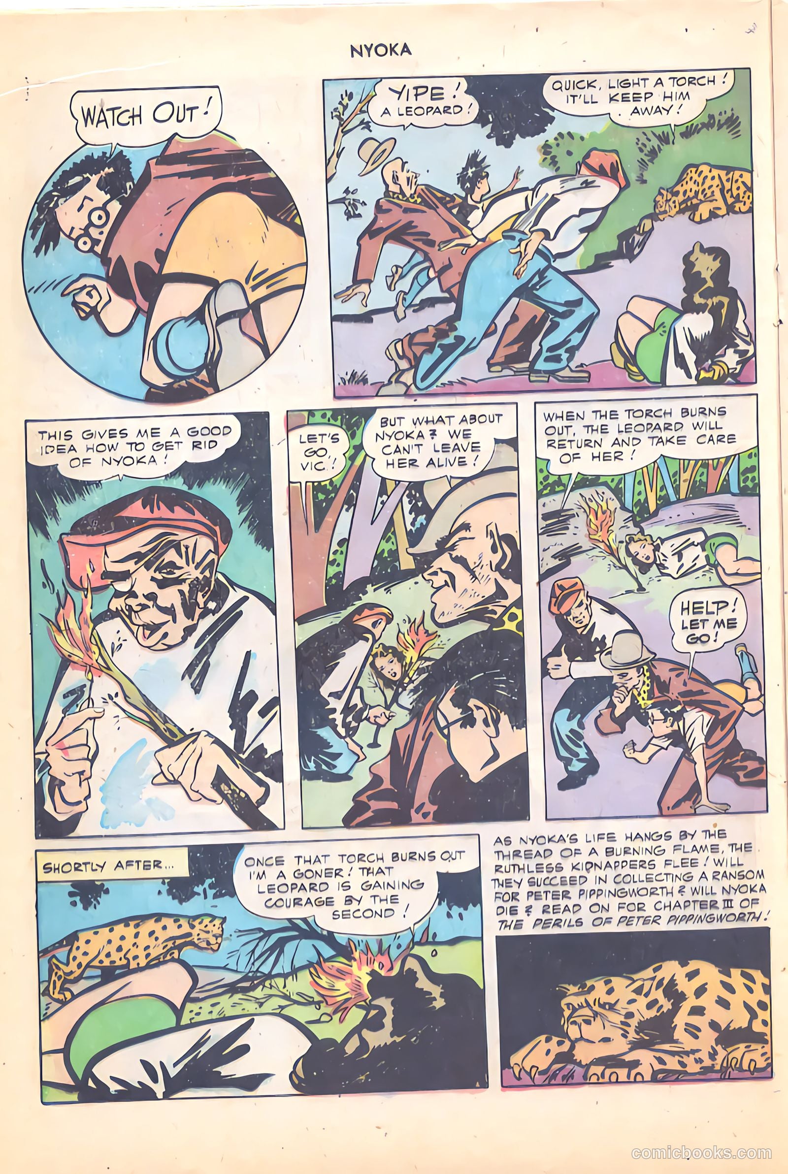 Nyoka the Jungle Girl #17 — page 16 of 36