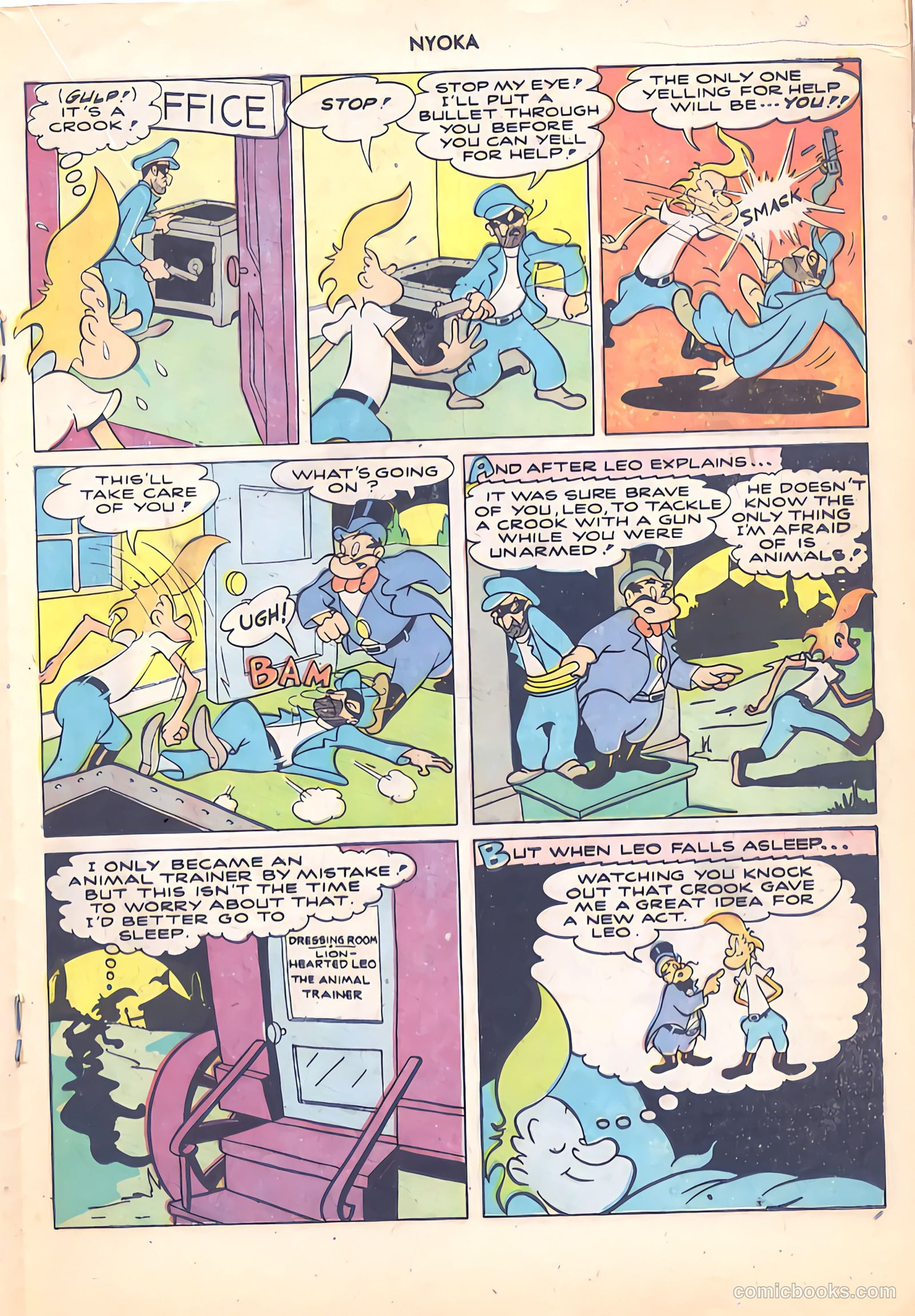 Nyoka the Jungle Girl #17 — page 19 of 36