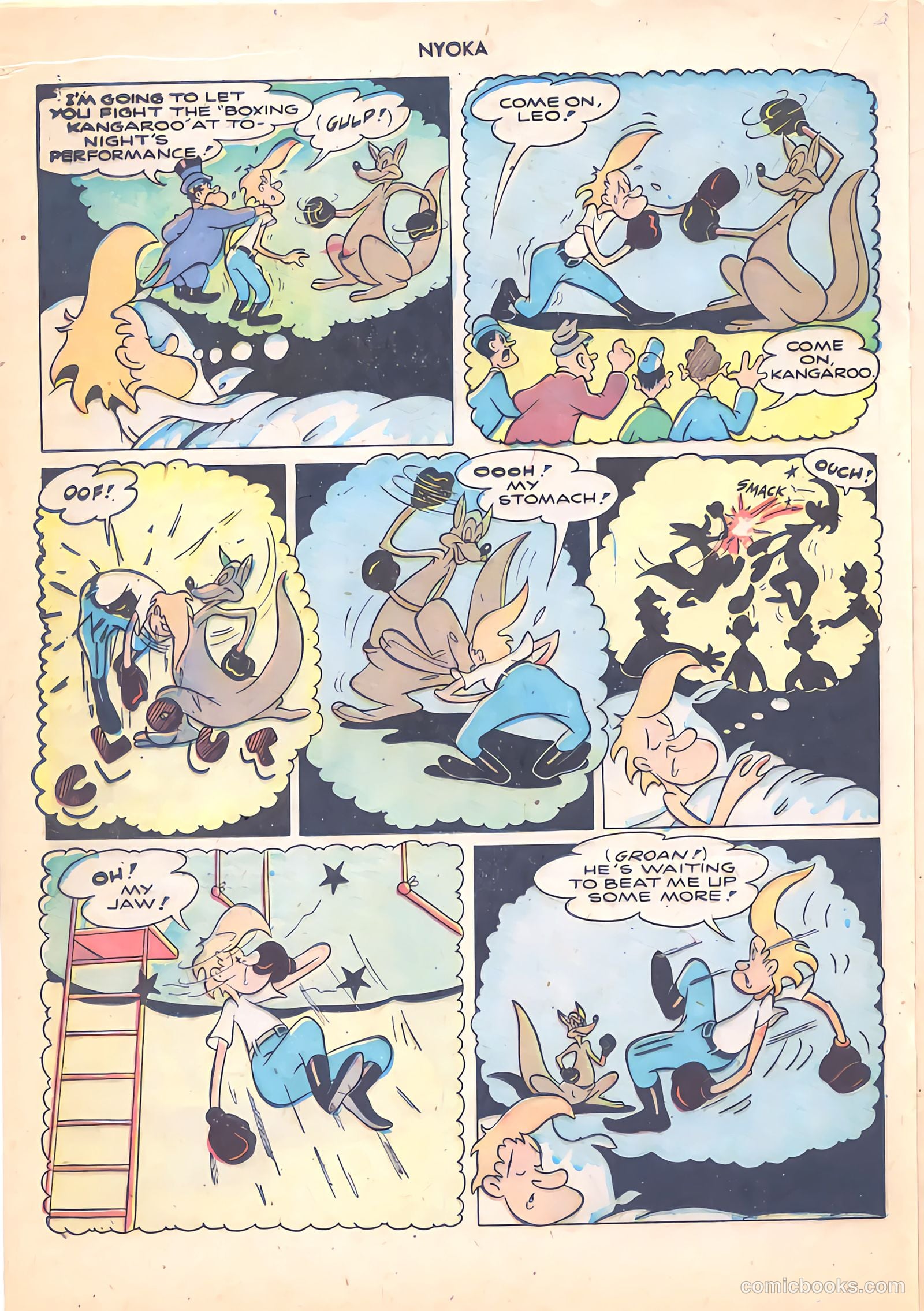 Nyoka the Jungle Girl #17 — page 20 of 36